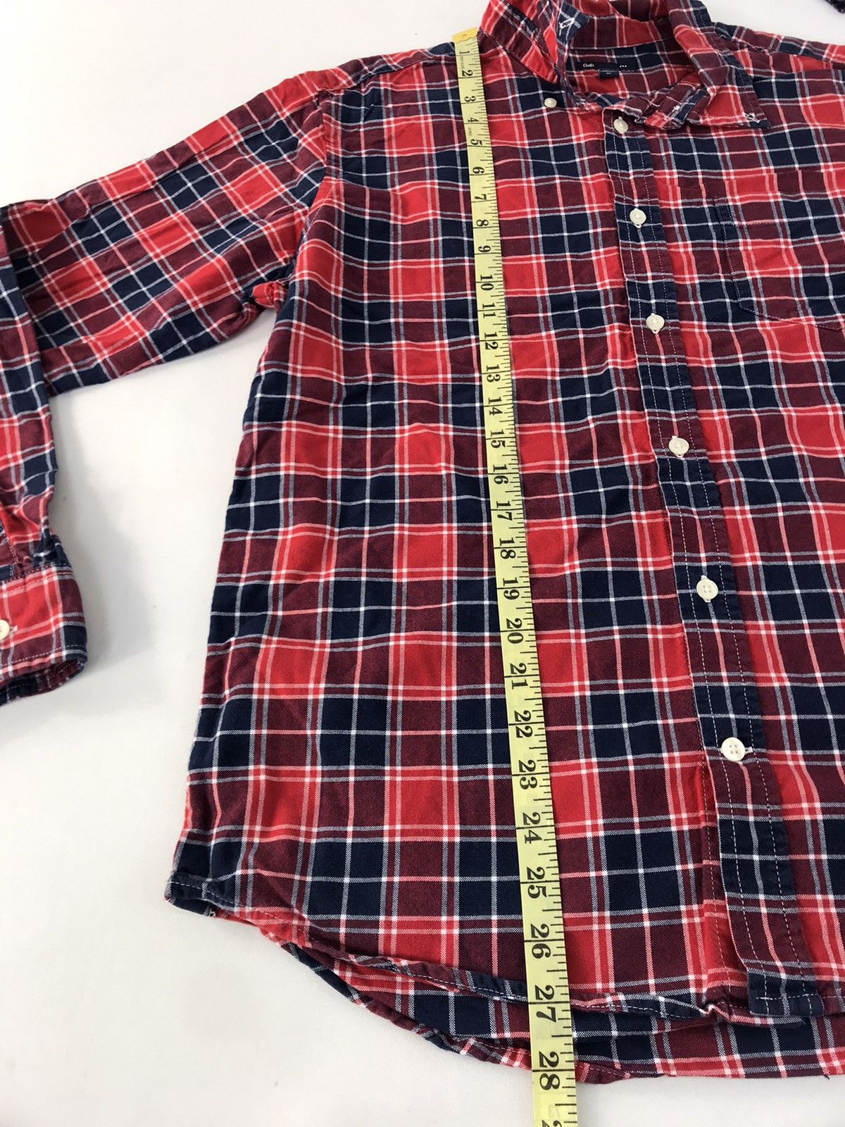 Flannel Flannel GAP Casual Wear Shirt Plaid Check Button Up Grunge Size US L / EU 52-54 / 3 - 11 Thumbnail