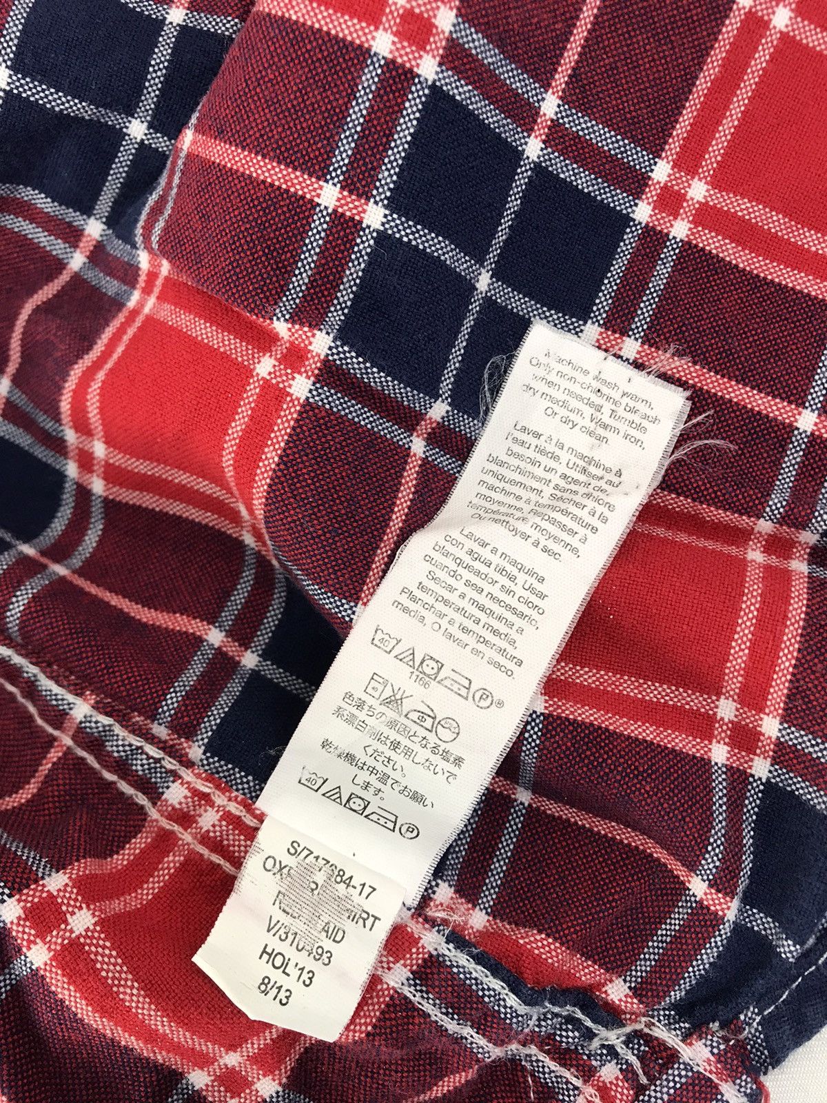 Flannel Flannel GAP Casual Wear Shirt Plaid Check Button Up Grunge Size US L / EU 52-54 / 3 - 9 Thumbnail