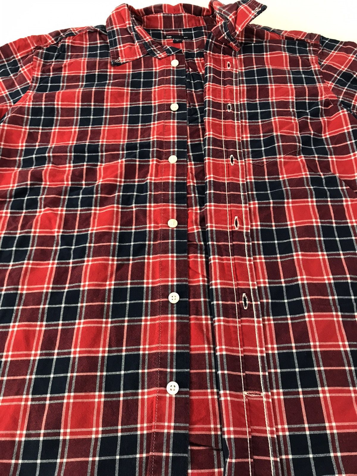 Flannel Flannel GAP Casual Wear Shirt Plaid Check Button Up Grunge Size US L / EU 52-54 / 3 - 5 Thumbnail