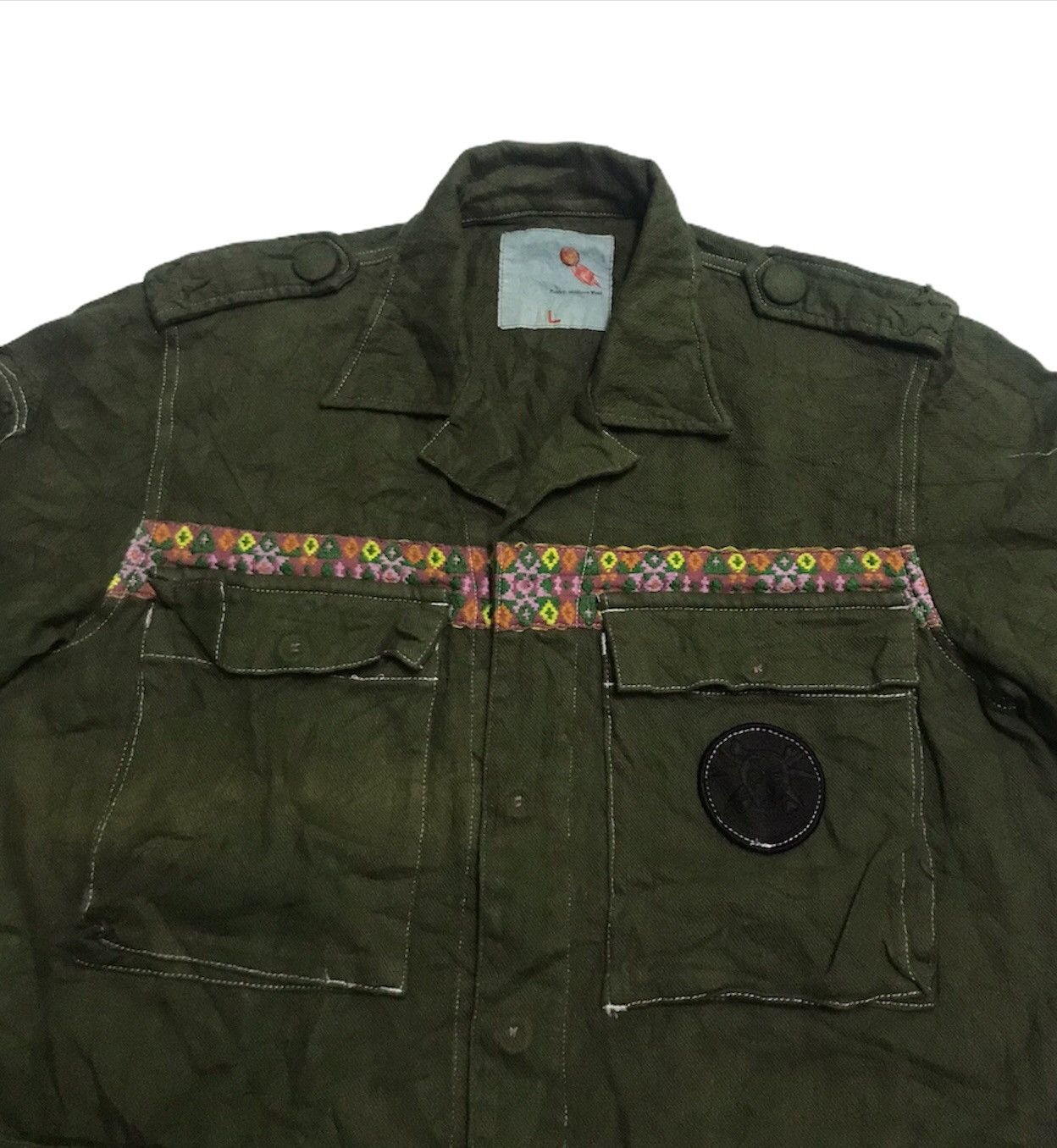Other 05-ss-rh Rebirth to tabura rasa military style jacket Size US L / EU 52-54 / 3 - 2 Thumbnail