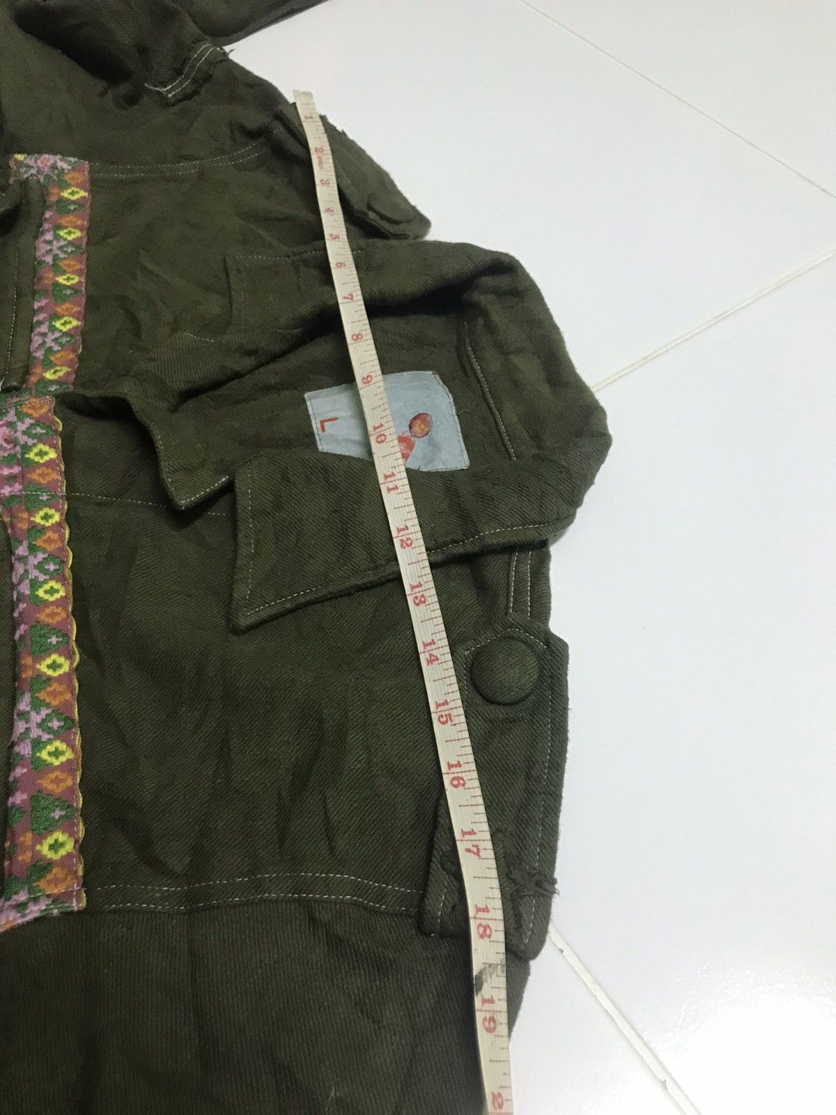 Other 05-ss-rh Rebirth to tabura rasa military style jacket Size US L / EU 52-54 / 3 - 11 Thumbnail
