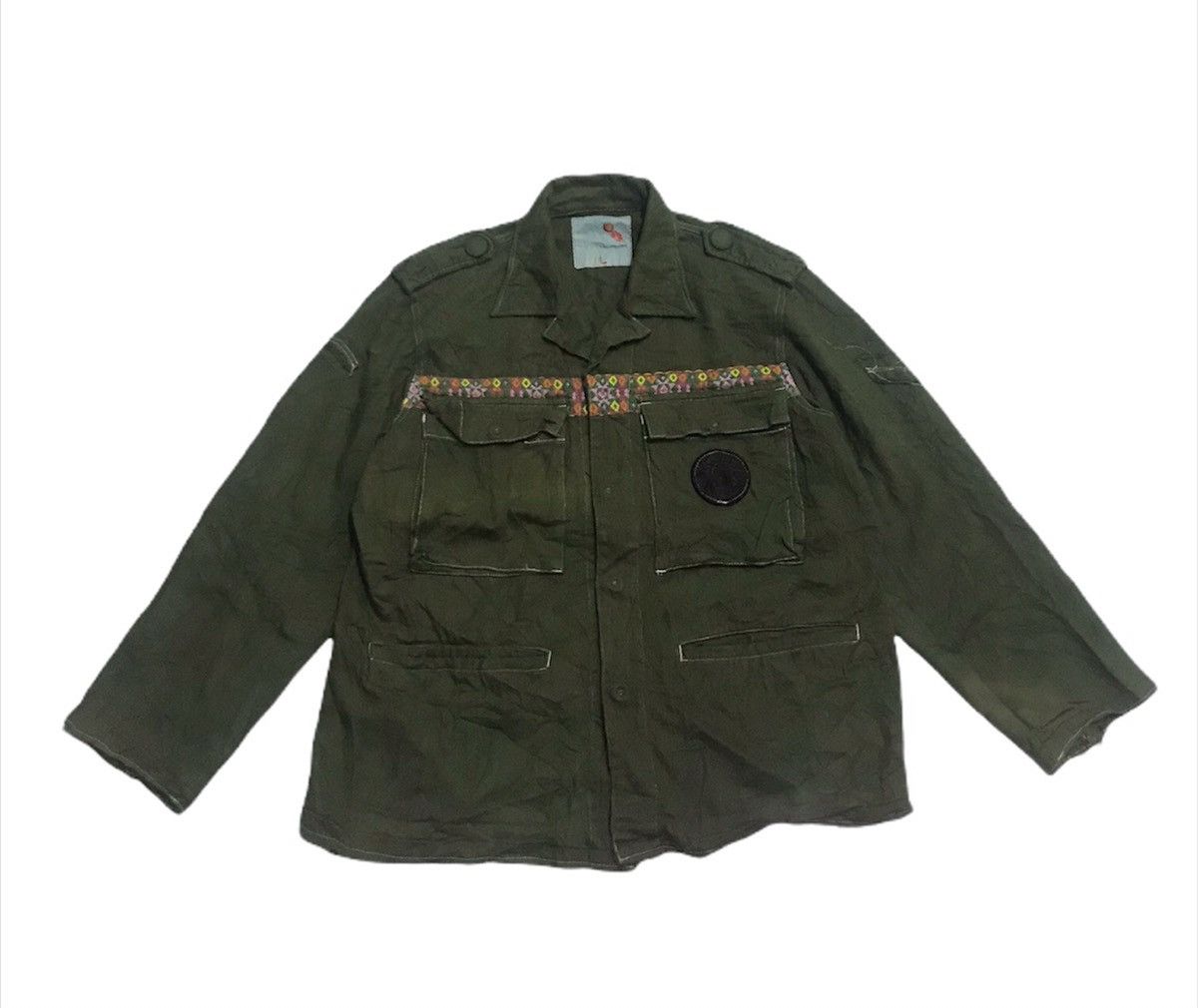 Other 05-ss-rh Rebirth to tabura rasa military style jacket Size US L / EU 52-54 / 3 - 4 Thumbnail