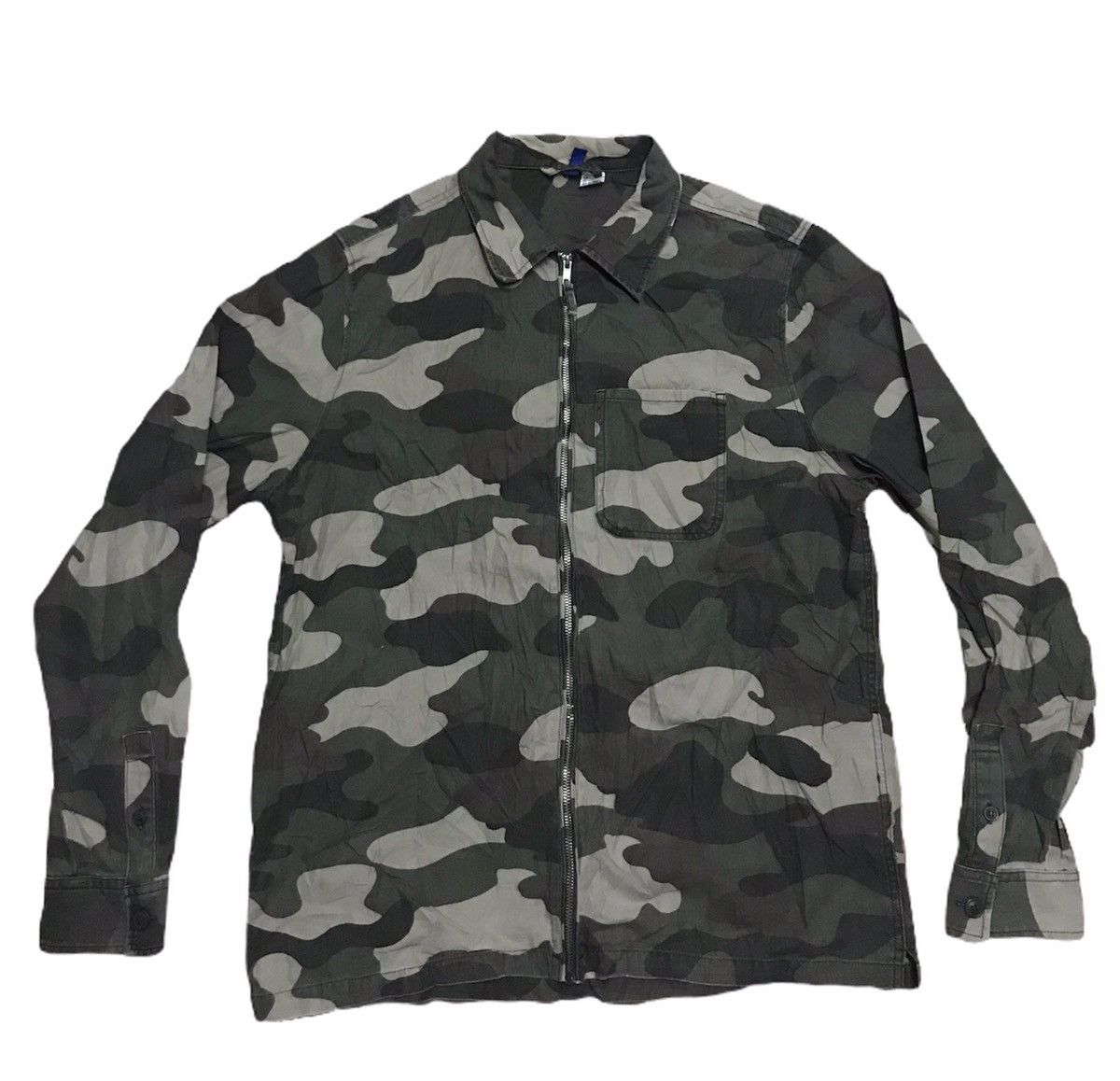 Japanese Brand army style zipper jacket Size US L / EU 52-54 / 3 - 1 Thumbnail