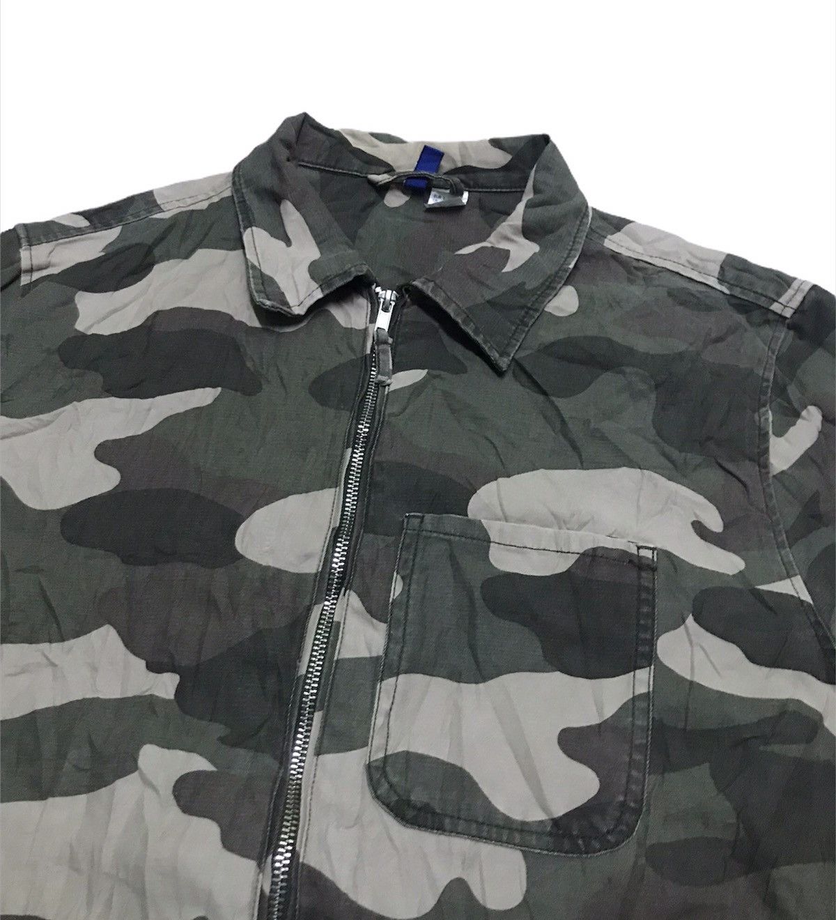 Japanese Brand army style zipper jacket Size US L / EU 52-54 / 3 - 2 Thumbnail