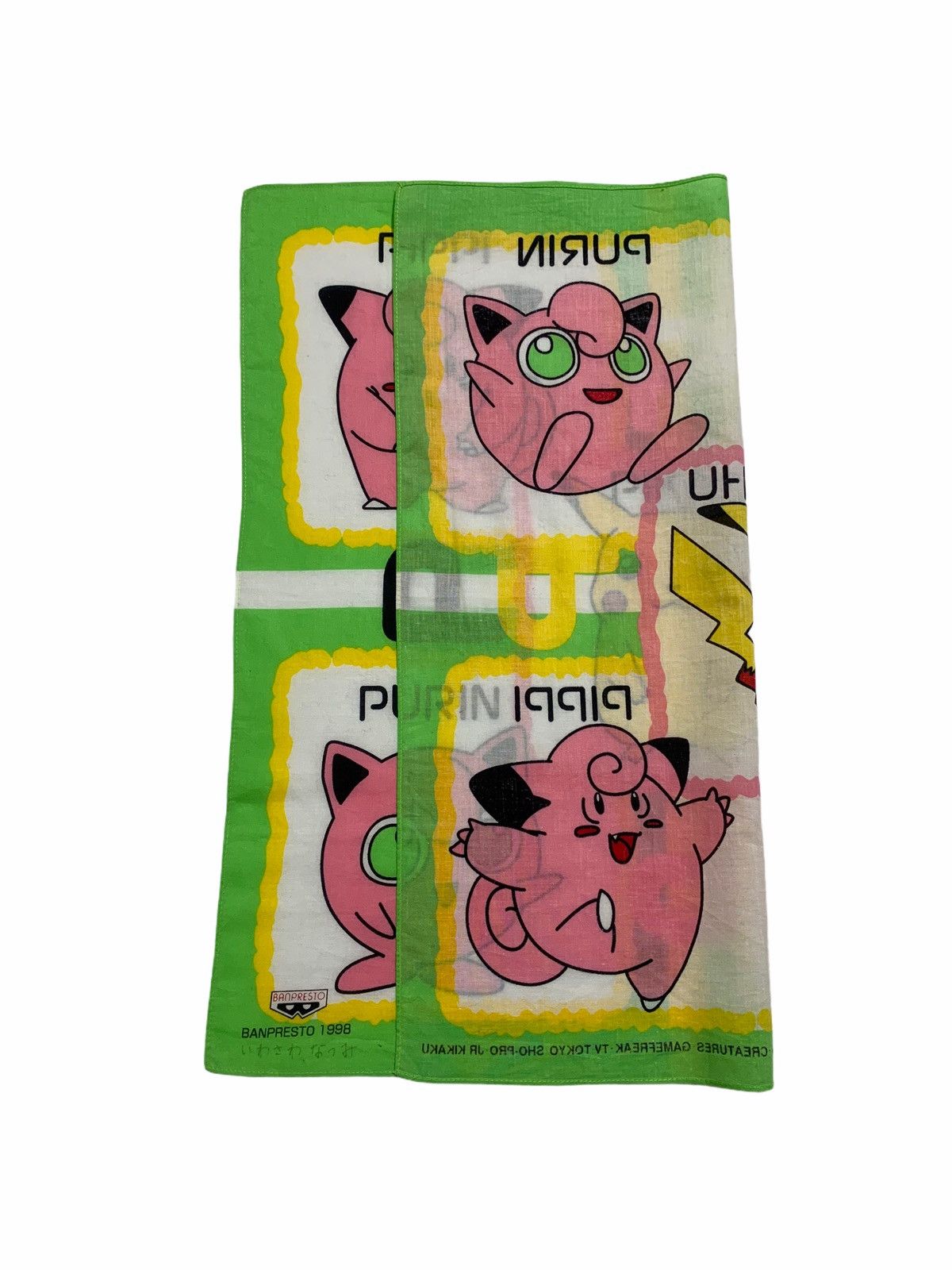 Nintendo pokemon pocket monster bandana handkerchief pocket square Size ONE SIZE - 2 Thumbnail