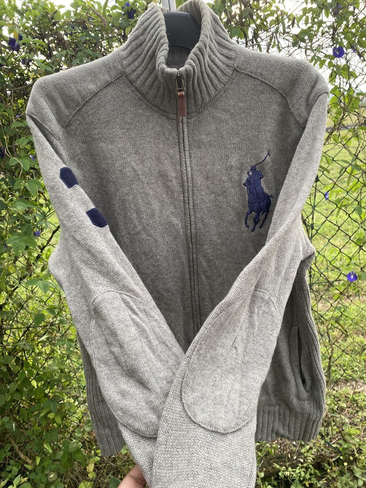 Polo Ralph Lauren Vintage Polo Ralph Lauren Big Pony Lamb Wool Sweater Size US L / EU 52-54 / 3 - 10 Thumbnail