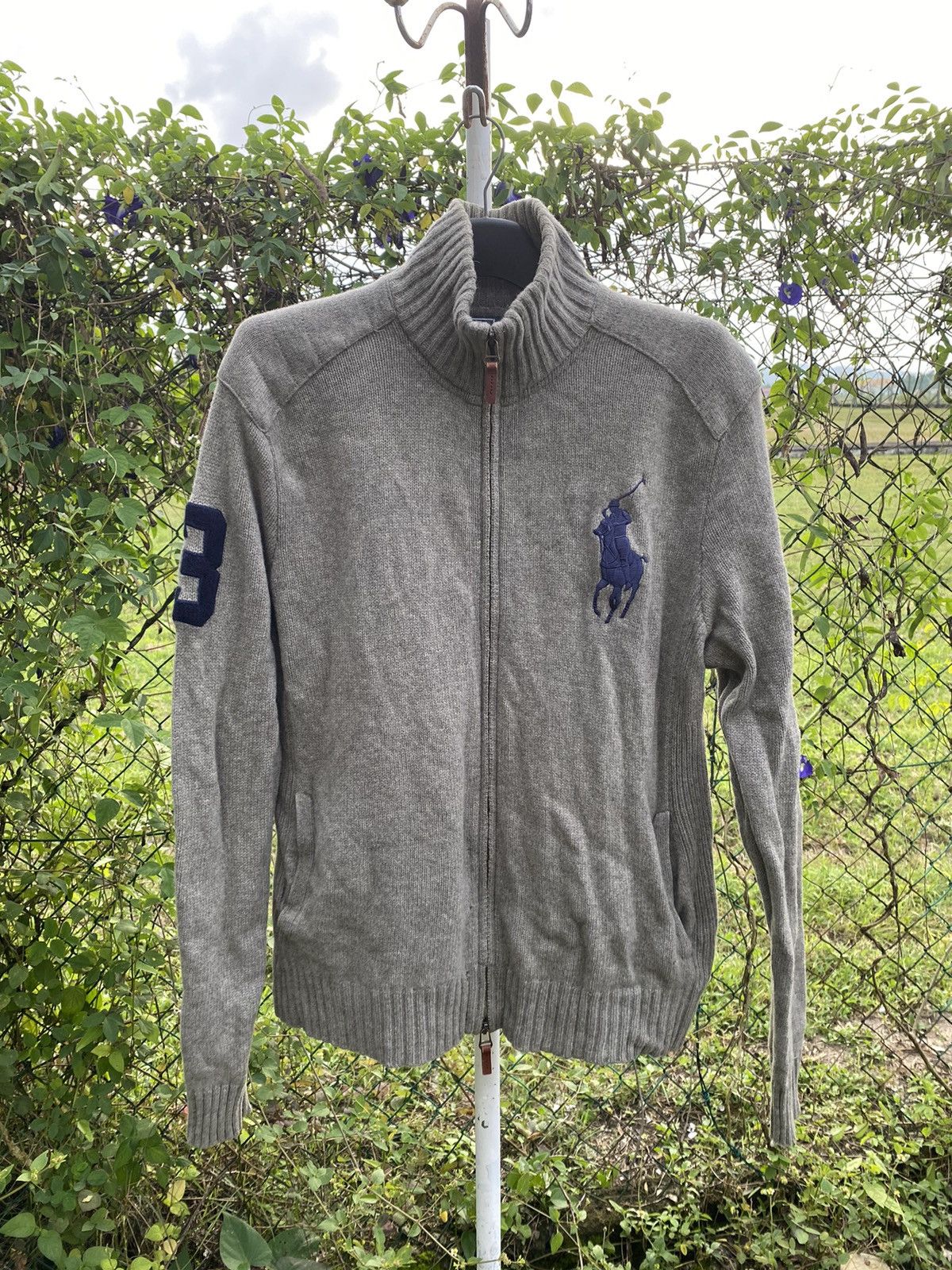 Polo Ralph Lauren Vintage Polo Ralph Lauren Big Pony Lamb Wool Sweater Size US L / EU 52-54 / 3 - 1 Thumbnail