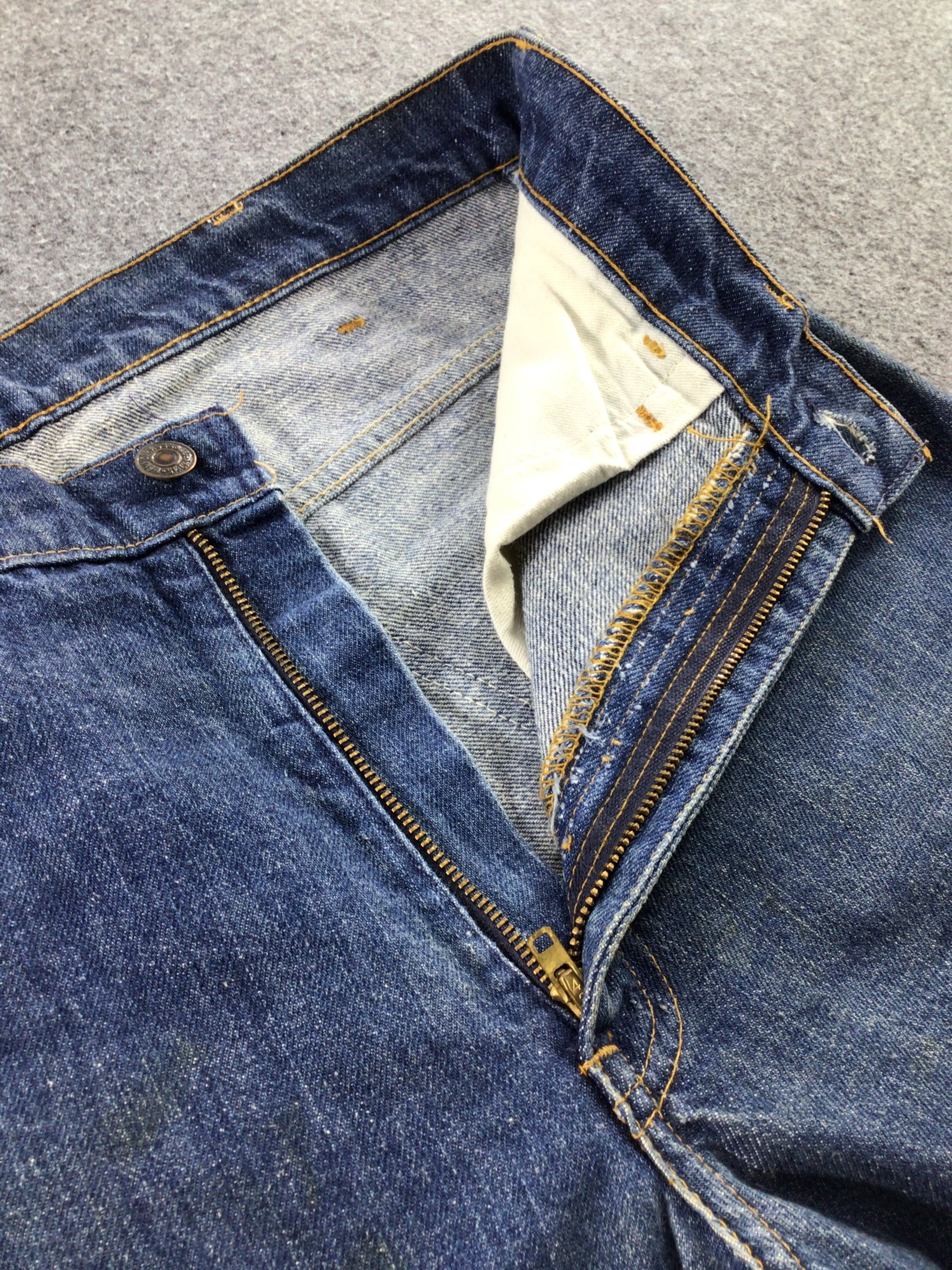 Levi's × Vintage Vintage 80s Levis Orange Tab Flare Jeans-J689 Size US 32 / EU 48 - 8 Thumbnail