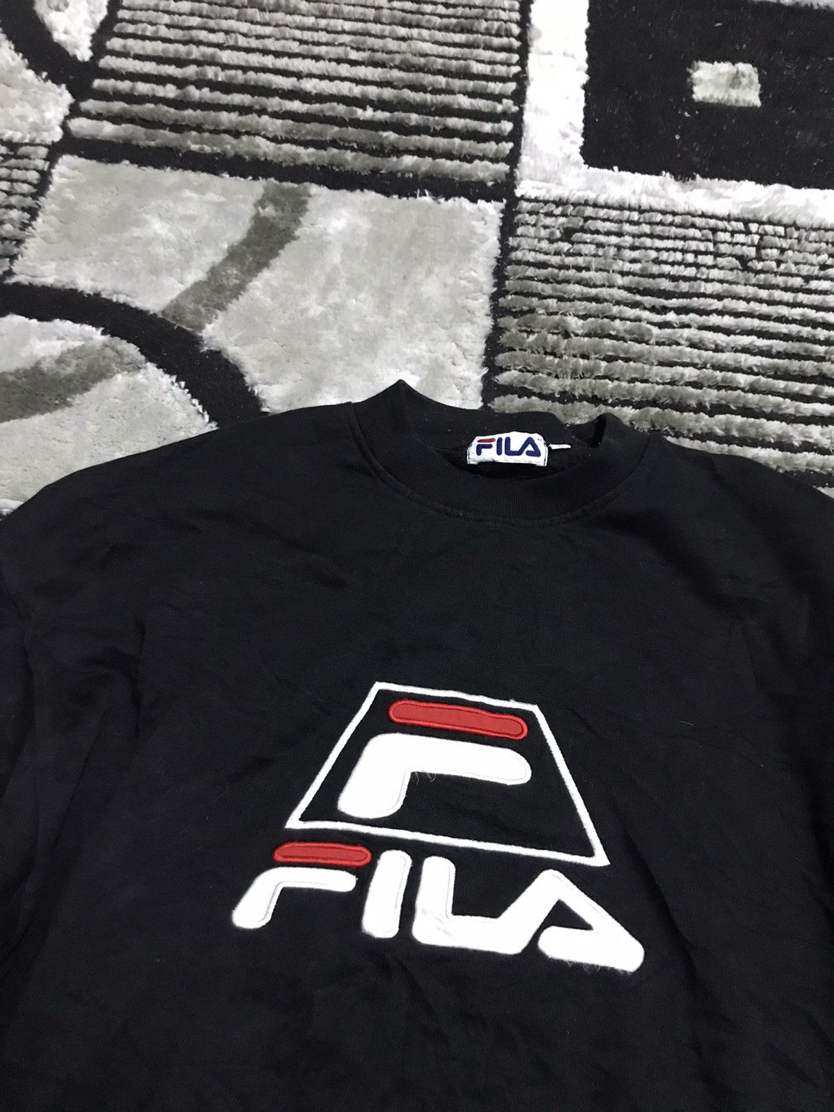 Fila Fila big logo sweatshirt Size US L / EU 52-54 / 3 - 5 Thumbnail