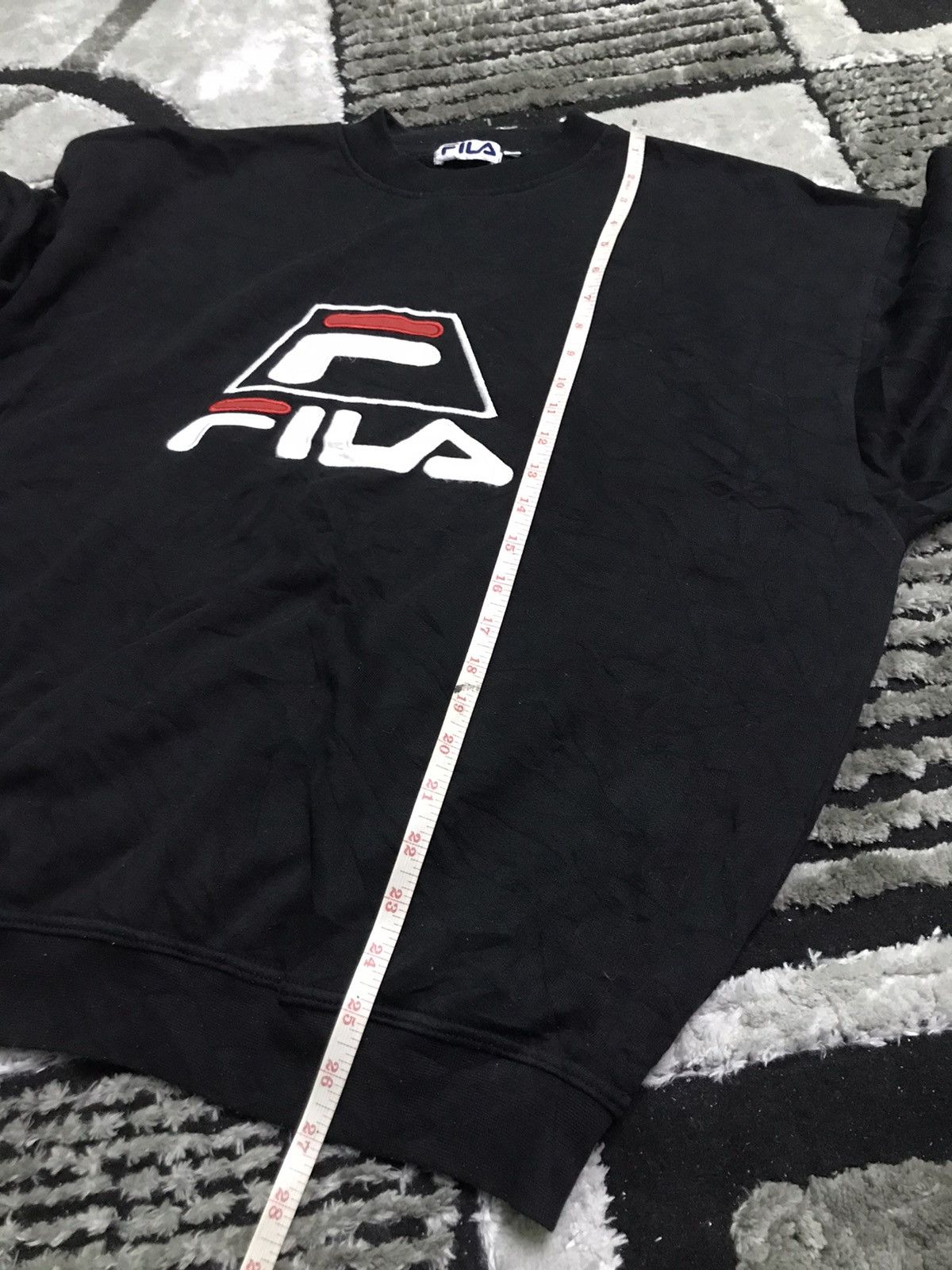 Fila Fila big logo sweatshirt Size US L / EU 52-54 / 3 - 8 Thumbnail