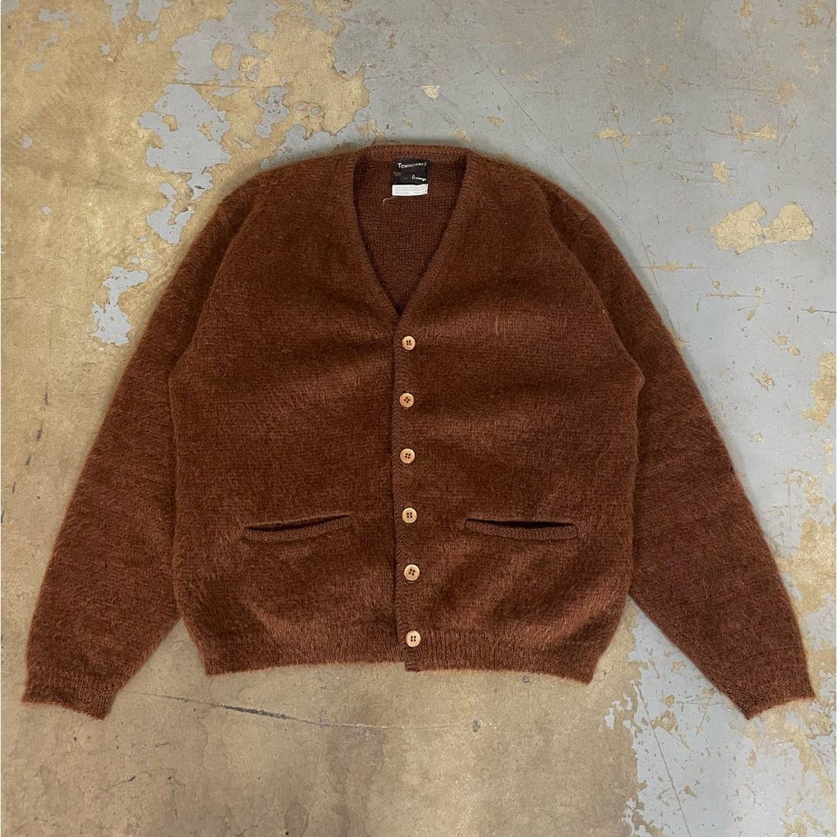 60s TOWNCRAFT Pennys MohairKnit Cardigan
