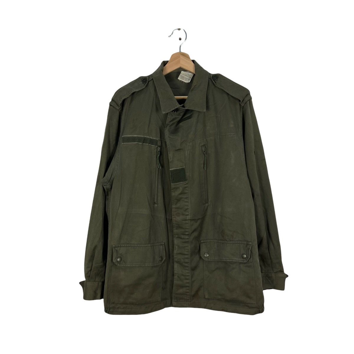 Vintage VINTAGE 1985 VILLENEUVE COLLECTION CARGO MULTI POCKET JACKET Size US L / EU 52-54 / 3 - 1 Thumbnail