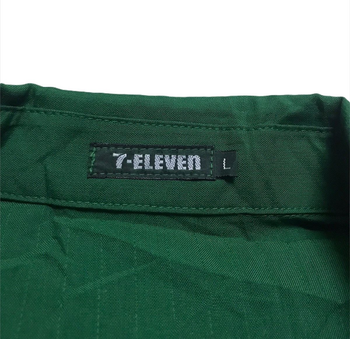 Japanese Brand × Uniform Wares × Vintage 7 eleven uniform zipper shirts Size US L / EU 52-54 / 3 - 2 Thumbnail