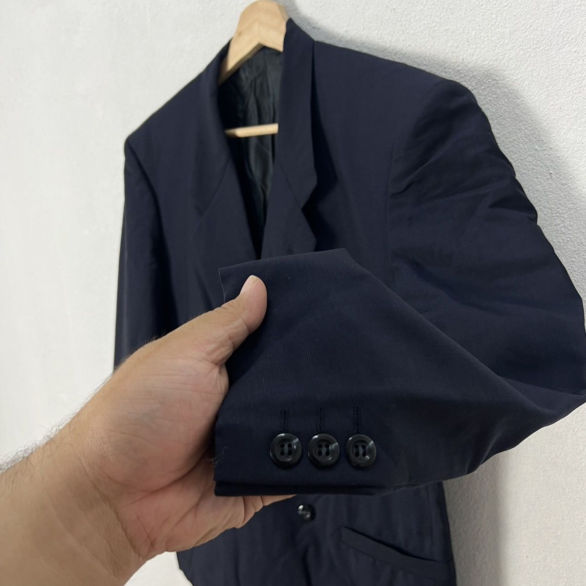 Yves Saint Laurent VINTAGE DOUBLE BREAST CASUAL JACKET Size US M / EU 48-50 / 2 - 4 Thumbnail