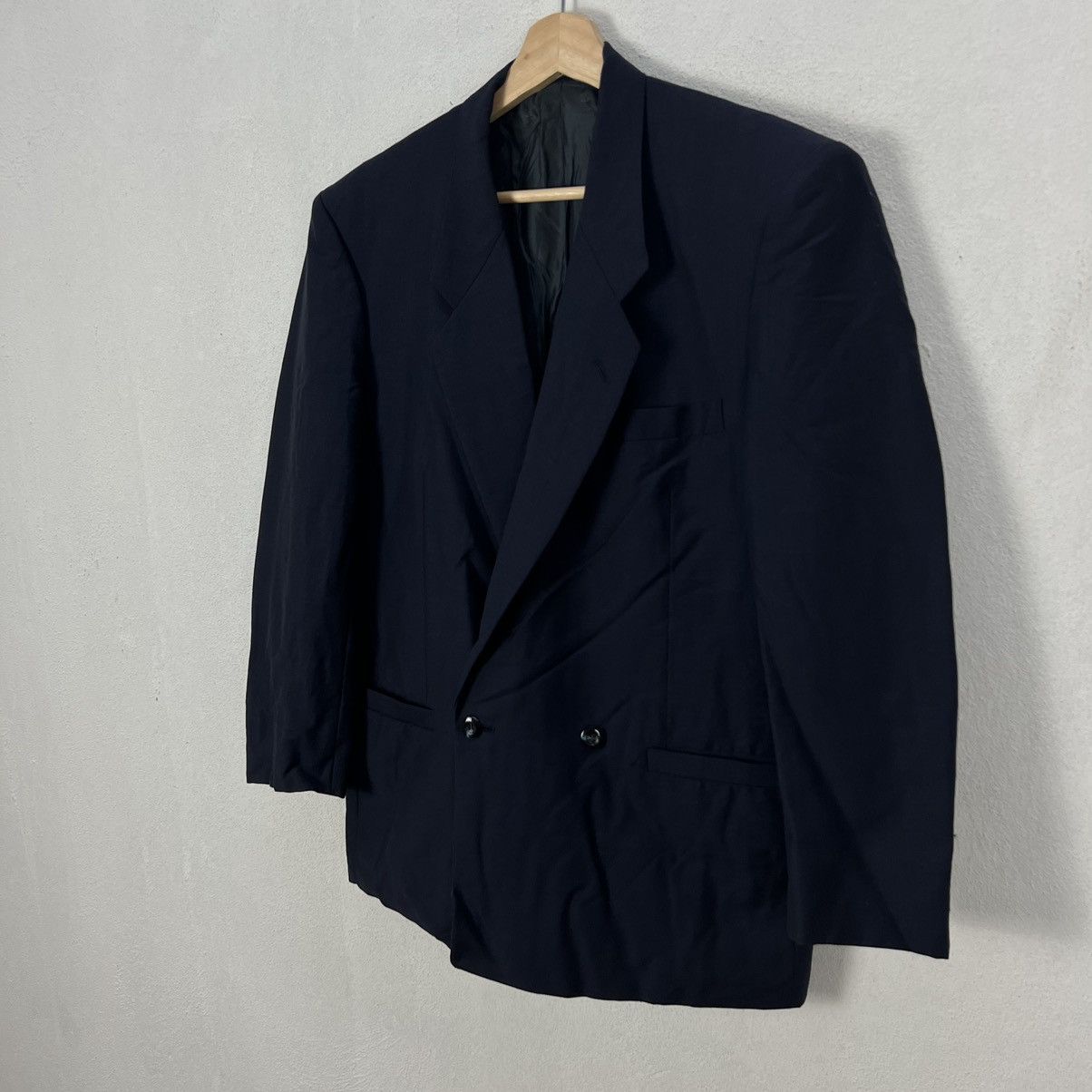 Yves Saint Laurent VINTAGE DOUBLE BREAST CASUAL JACKET Size US M / EU 48-50 / 2 - 2 Thumbnail