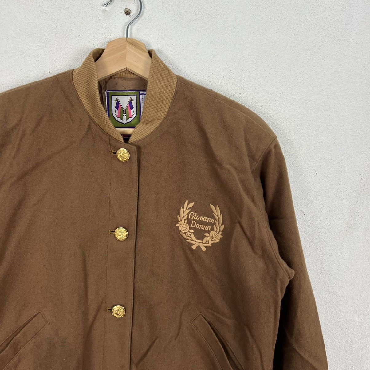 Japanese Brand VINTAGE VARSITY JACKET GIOVANE DONNA Size US S / EU 44-46 / 1 - 3 Thumbnail