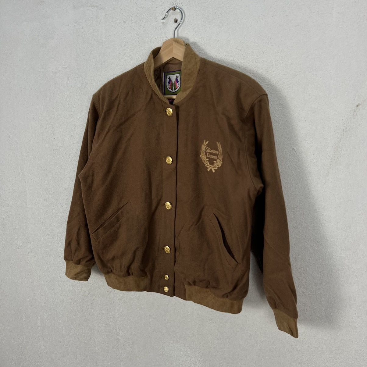 Japanese Brand VINTAGE VARSITY JACKET GIOVANE DONNA Size US S / EU 44-46 / 1 - 2 Thumbnail