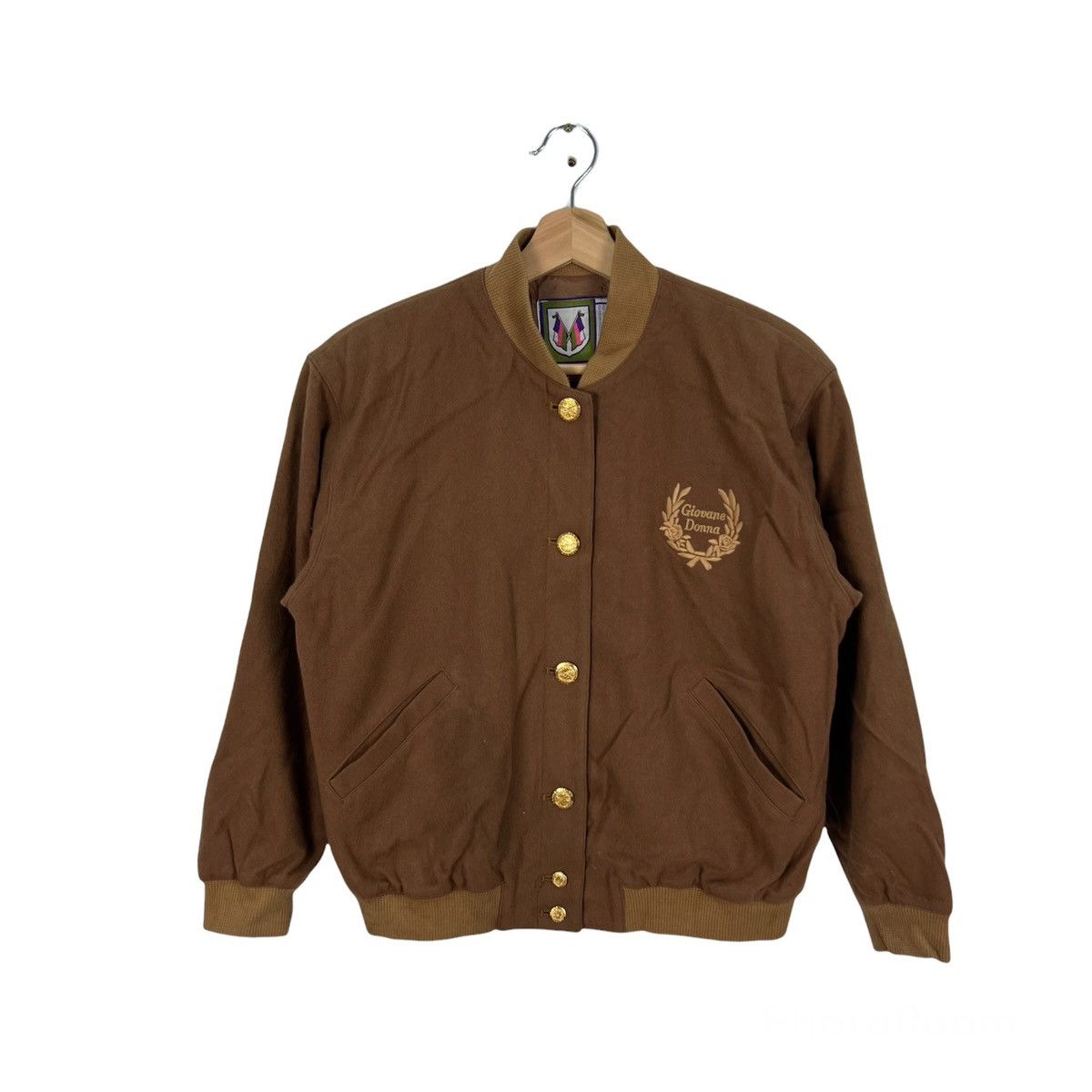 Japanese Brand VINTAGE VARSITY JACKET GIOVANE DONNA Size US S / EU 44-46 / 1 - 1 Thumbnail