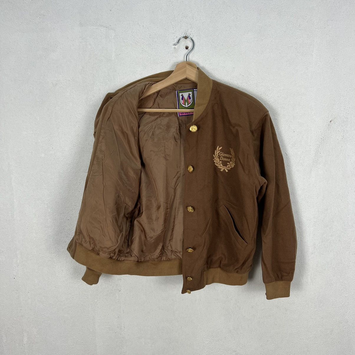 Japanese Brand VINTAGE VARSITY JACKET GIOVANE DONNA Size US S / EU 44-46 / 1 - 8 Thumbnail