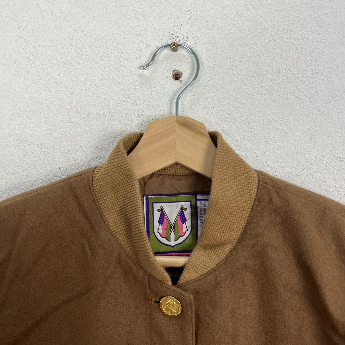 Japanese Brand VINTAGE VARSITY JACKET GIOVANE DONNA Size US S / EU 44-46 / 1 - 6 Thumbnail