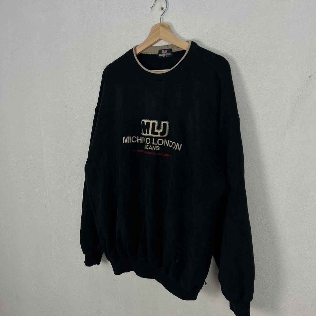 Japanese Brand VINTAGE MICHIKO LONDON EMBROIDERY BIG LOGO SWEATSHIRT Size US L / EU 52-54 / 3 - 2 Thumbnail