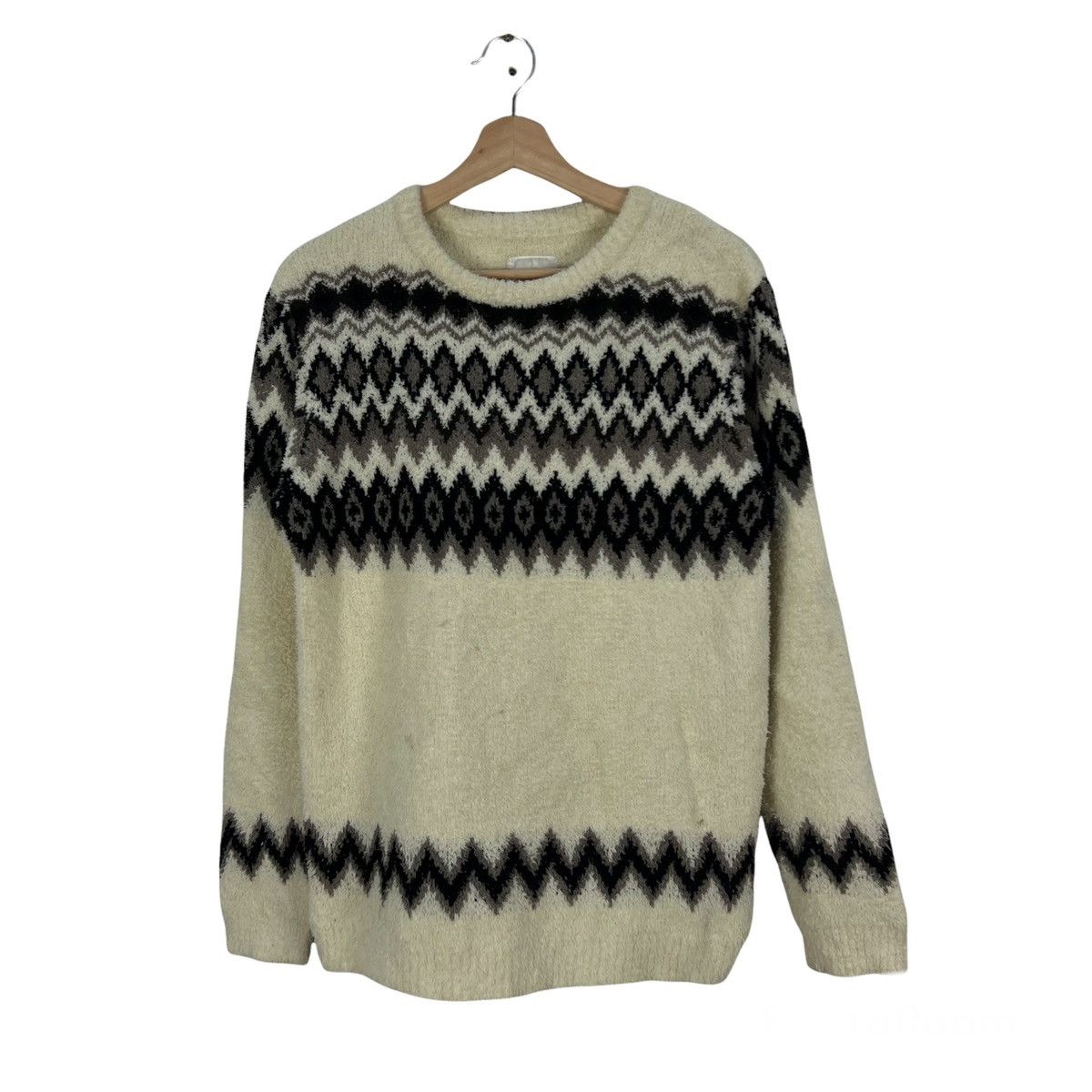Japanese Brand VINTAGE POWER TO THE PEOPLE SWEATSHIRT NAVAJO PRINTED DESIGN Size US M / EU 48-50 / 2 - 1 Thumbnail