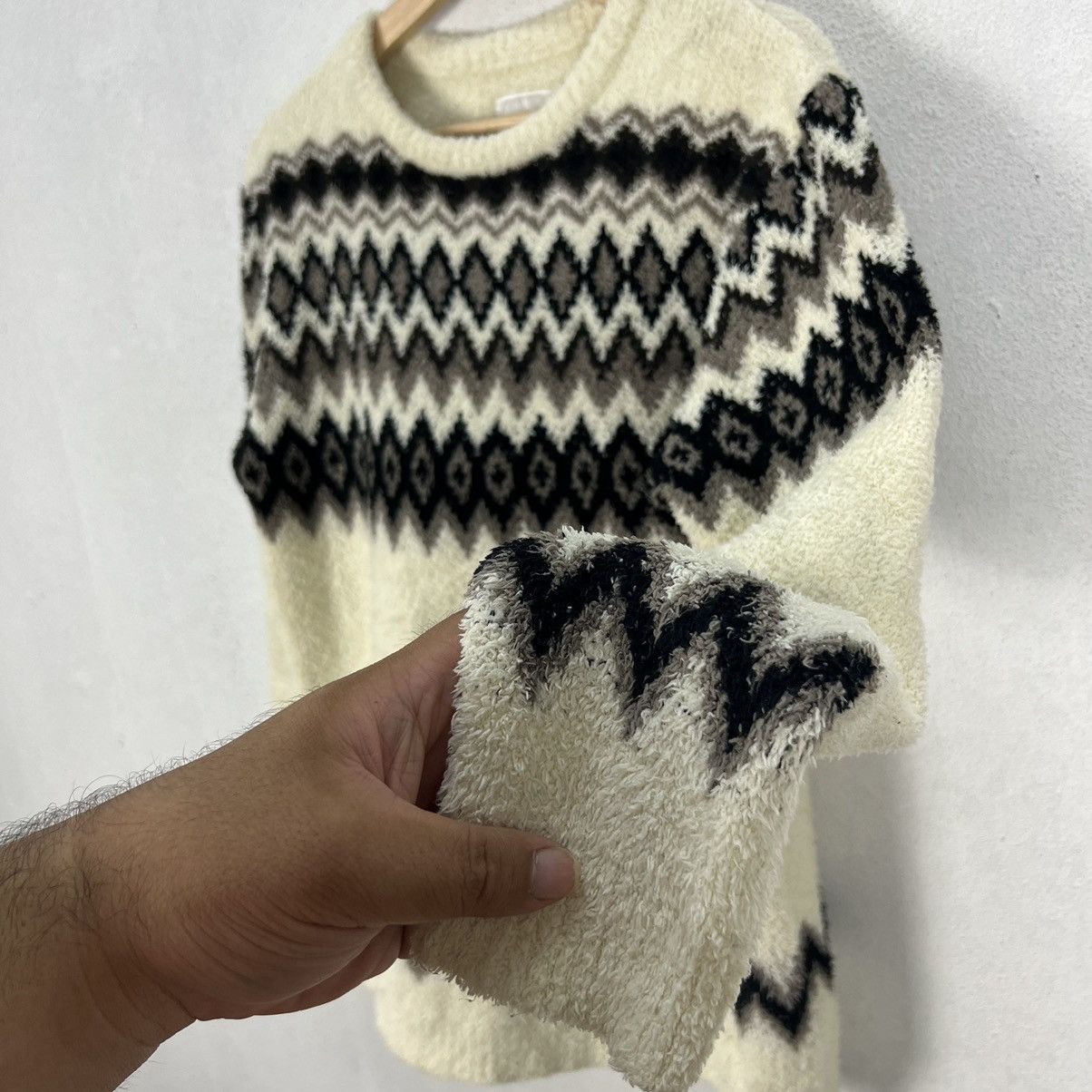 Japanese Brand VINTAGE POWER TO THE PEOPLE SWEATSHIRT NAVAJO PRINTED DESIGN Size US M / EU 48-50 / 2 - 5 Thumbnail