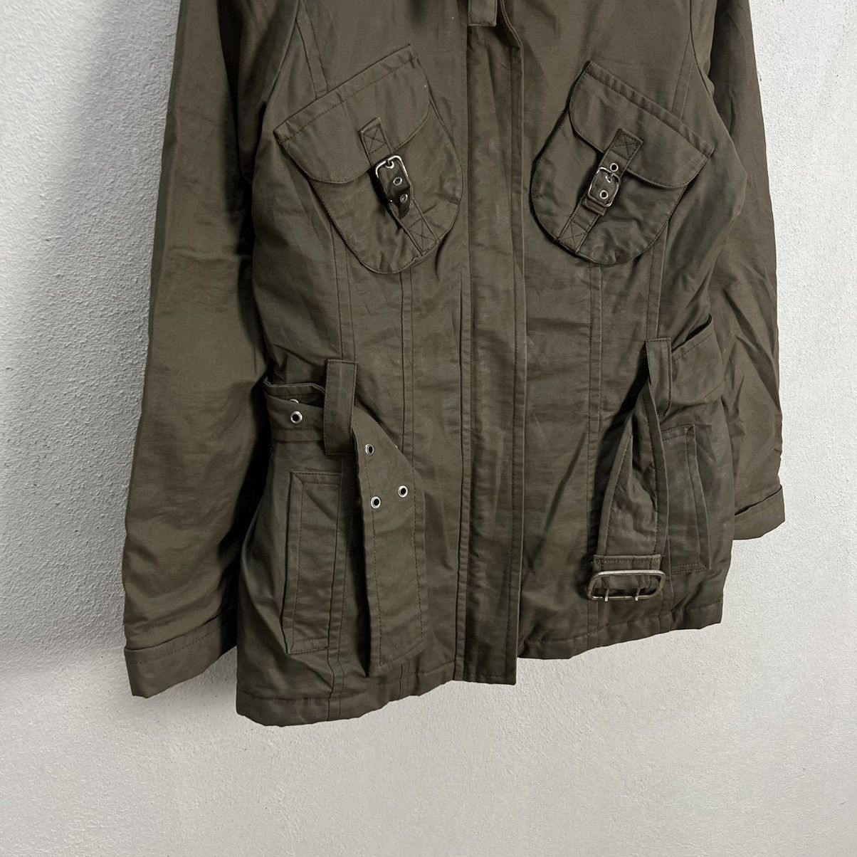 Japanese Brand VERY RARE NEWPENNY MULTI POCKET CARGO JACKET Size US M / EU 48-50 / 2 - 4 Thumbnail