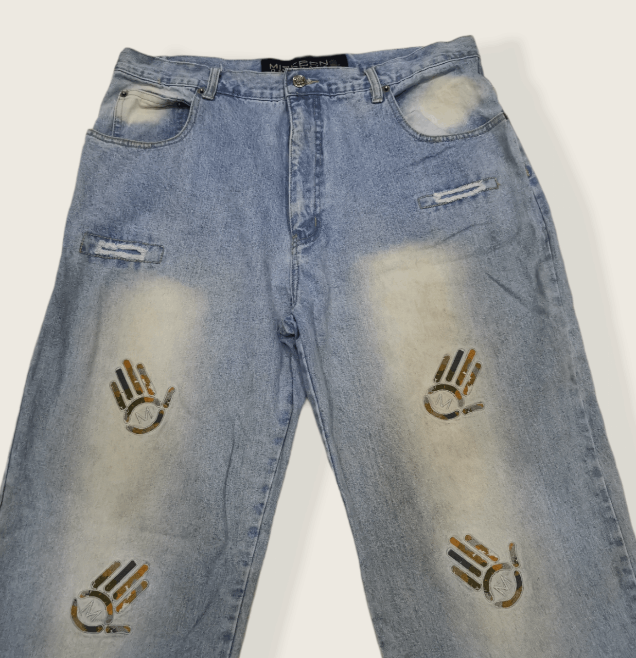 Vintage 🔥Rare🔥Vintage Miskeen Original Distressed Design Size US 36 / EU 52 - 2 Thumbnail