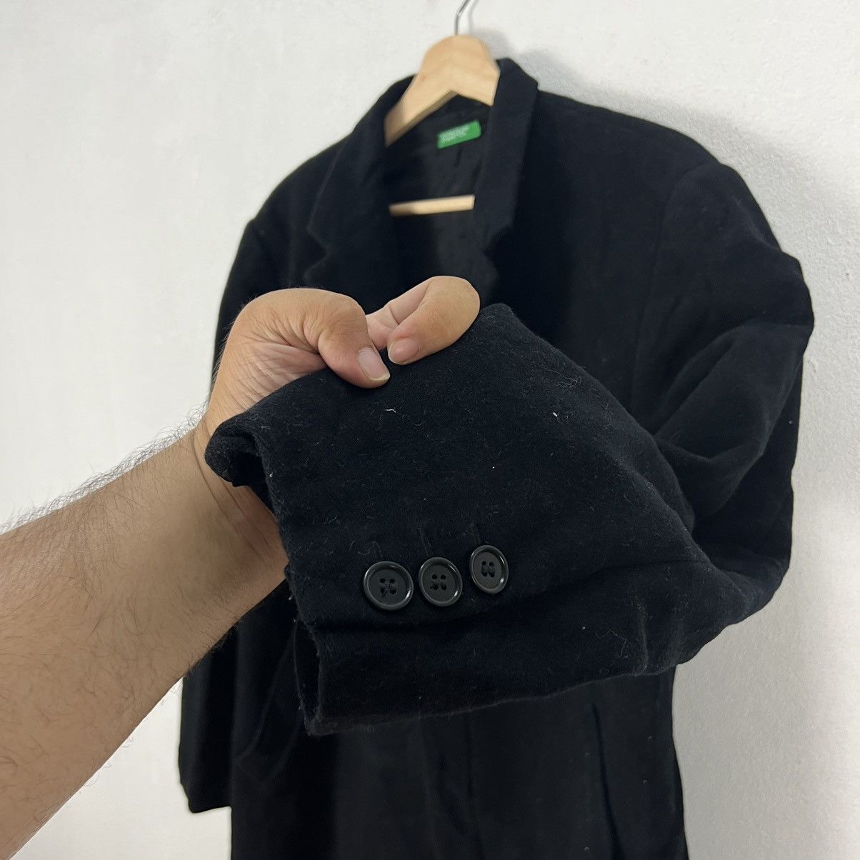 Japanese Brand VINTAGE UCOB WOOL DOUBLE BREAST JACKET Size US M / EU 48-50 / 2 - 6 Thumbnail