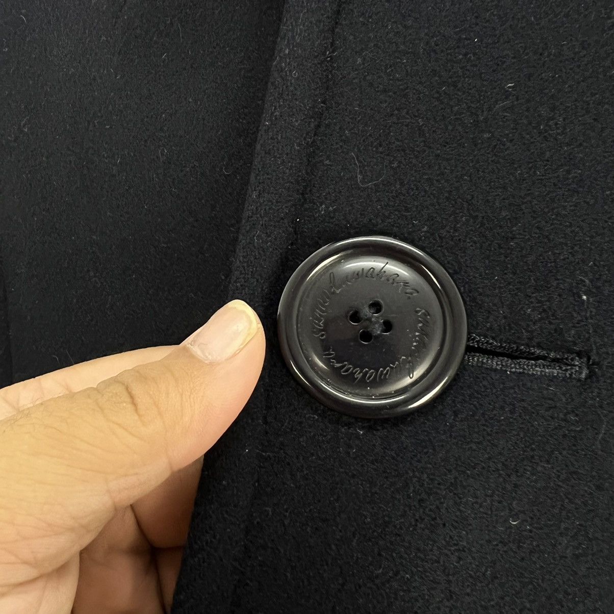 Issey Miyake RARE DOUBLE BREAST SUNAOKUWAHARA ISSEY MIYAKE JACKET Size US M / EU 48-50 / 2 - 7 Thumbnail