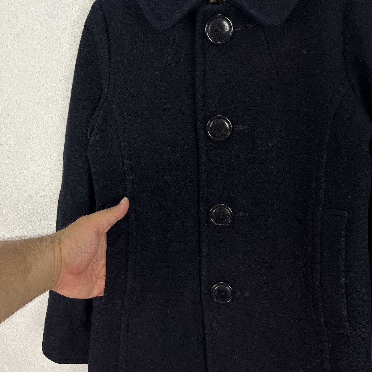 Issey Miyake RARE DOUBLE BREAST SUNAOKUWAHARA ISSEY MIYAKE JACKET Size US M / EU 48-50 / 2 - 5 Thumbnail