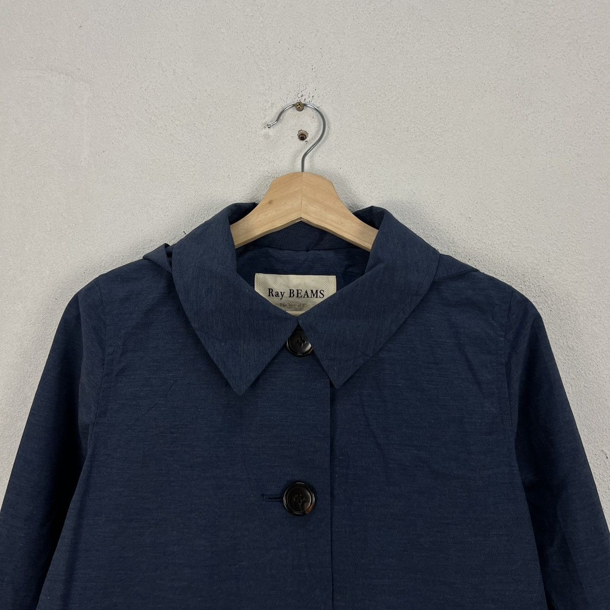 Beams Plus RARE TRENCH COAT JACKET RAY BEAMS FABRIC OF JAPAN Size US M / EU 48-50 / 2 - 5 Thumbnail