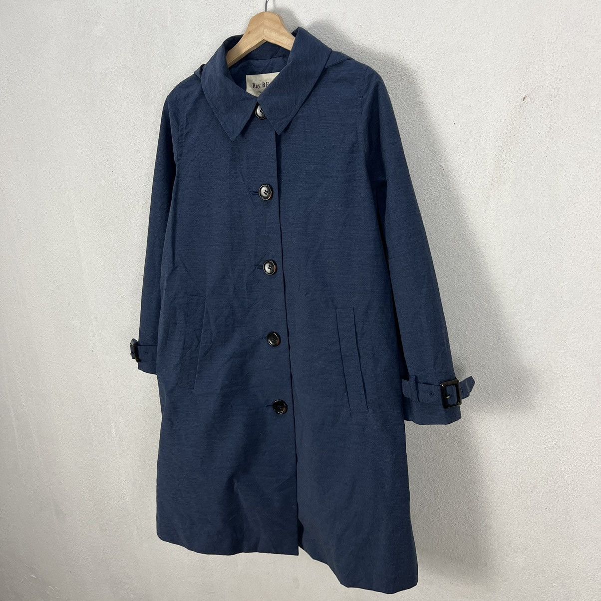 Beams Plus RARE TRENCH COAT JACKET RAY BEAMS FABRIC OF JAPAN Size US M / EU 48-50 / 2 - 2 Thumbnail