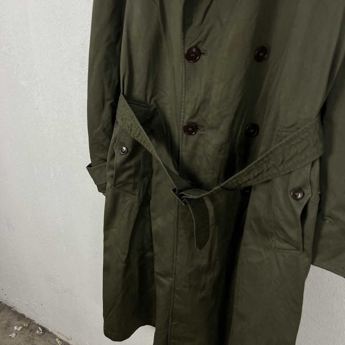 Vintage VINTAGE 70’s TRENCH COAT JACKET MILITARY US ISSUE Size US M / EU 48-50 / 2 - 4 Thumbnail