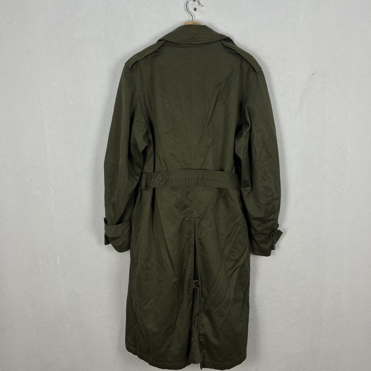 Vintage VINTAGE 70’s TRENCH COAT JACKET MILITARY US ISSUE Size US M / EU 48-50 / 2 - 10 Thumbnail