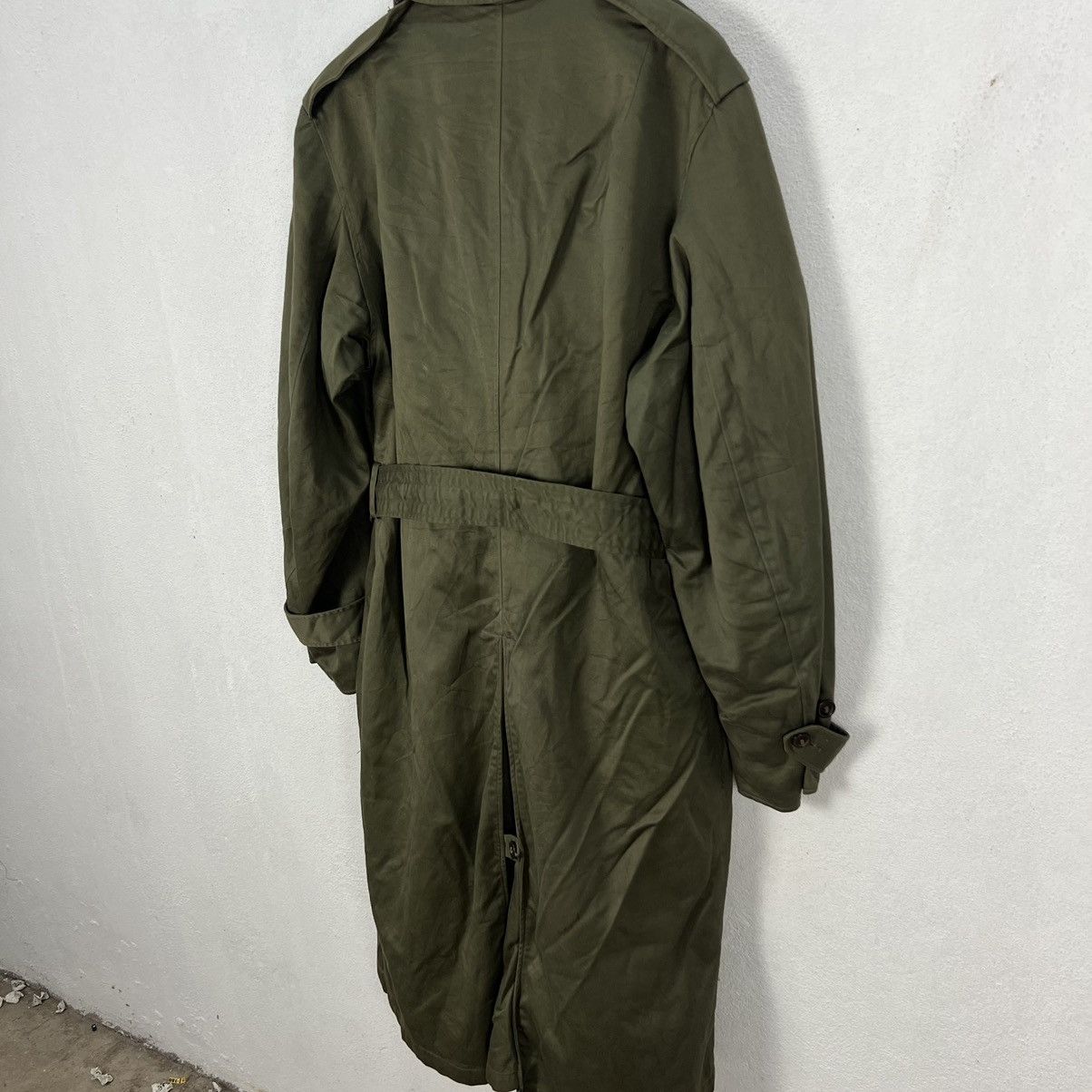 Vintage VINTAGE 70’s TRENCH COAT JACKET MILITARY US ISSUE Size US M / EU 48-50 / 2 - 11 Thumbnail
