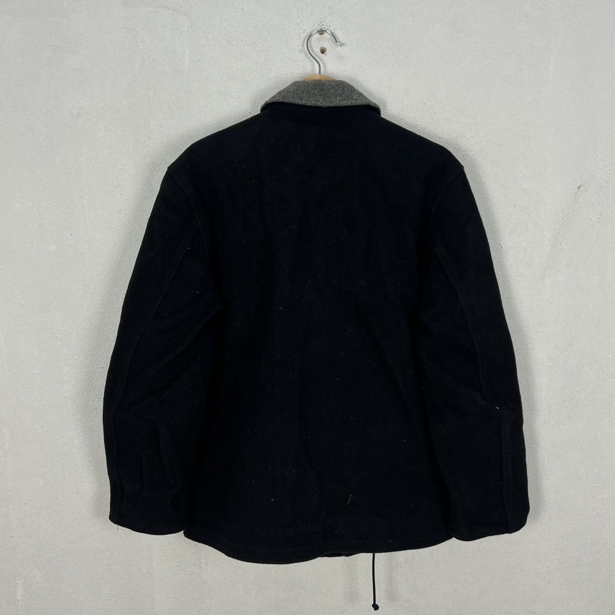 Japanese Brand VINTAGE ORANGE HELMET WOOL JACKET INSPIRED BY ISSEY MIYAKE Size US M / EU 48-50 / 2 - 10 Thumbnail