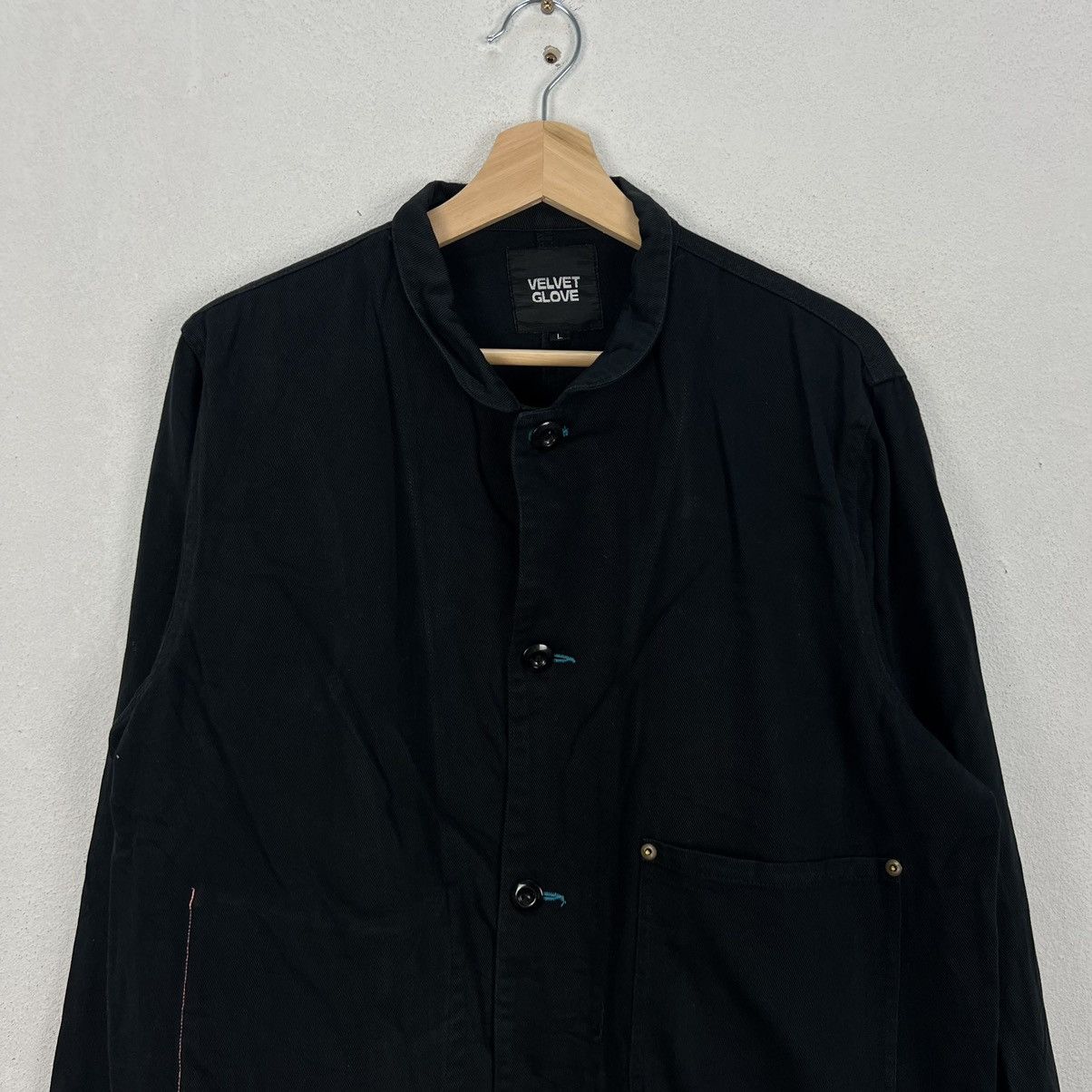 Japanese Brand HIKORY CHORE JACKET VELVET GLOVE INSPIRED BY ISSEY MIYAKE Size US L / EU 52-54 / 3 - 3 Thumbnail