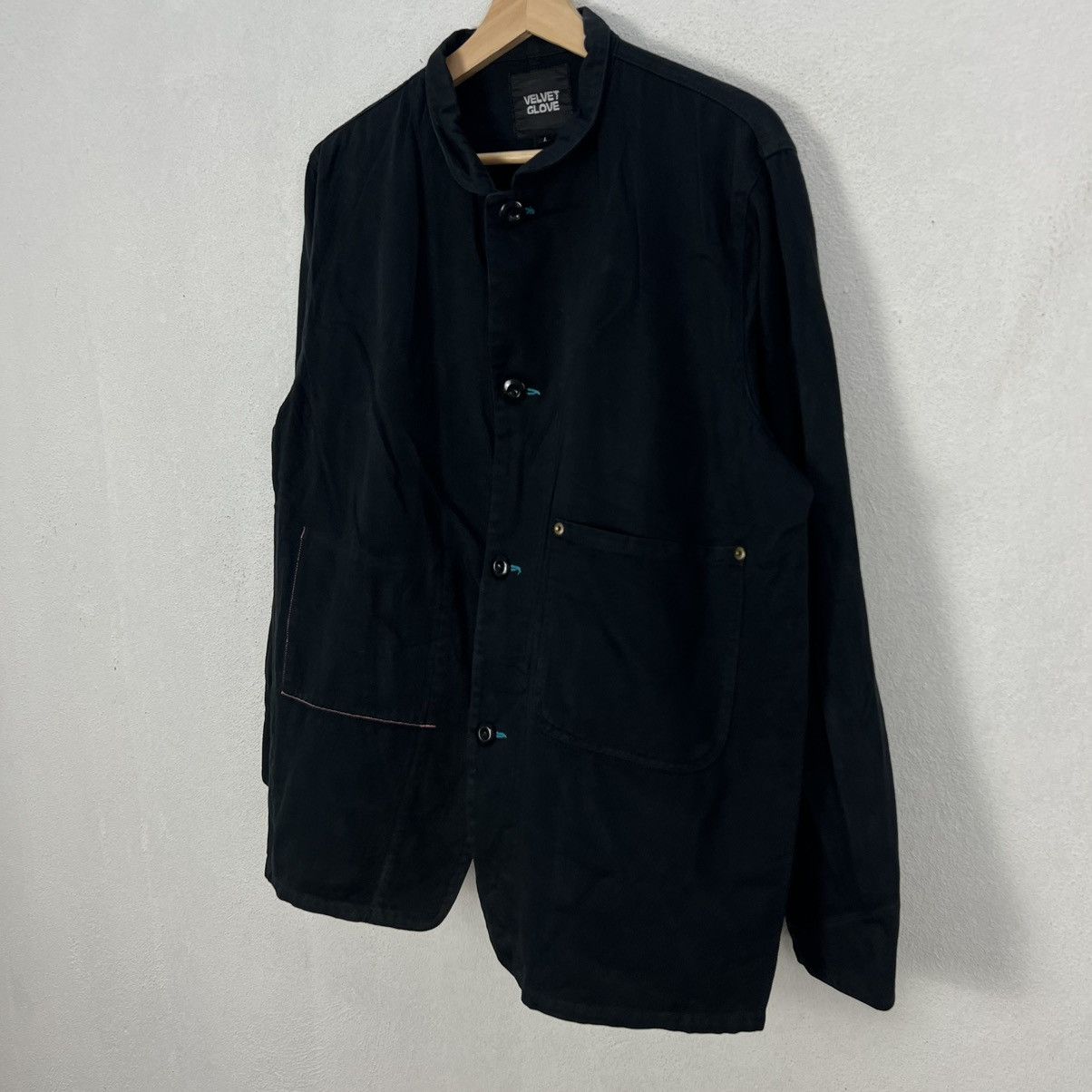 Japanese Brand HIKORY CHORE JACKET VELVET GLOVE INSPIRED BY ISSEY MIYAKE Size US L / EU 52-54 / 3 - 2 Thumbnail
