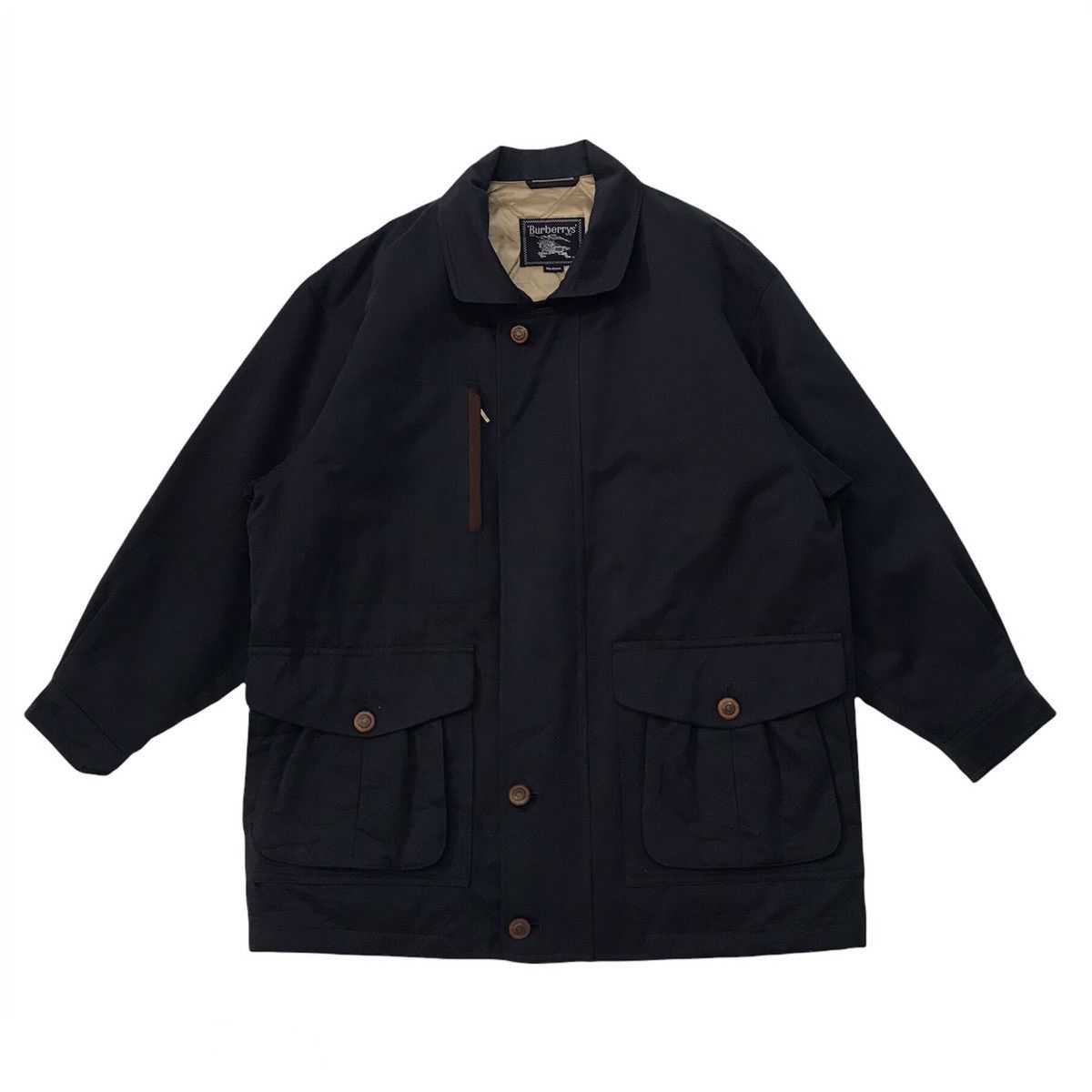 Burberry Vtg Classic Burberrys Cargo Pockets Style Jacket Size US M / EU 48-50 / 2 - 1 Thumbnail