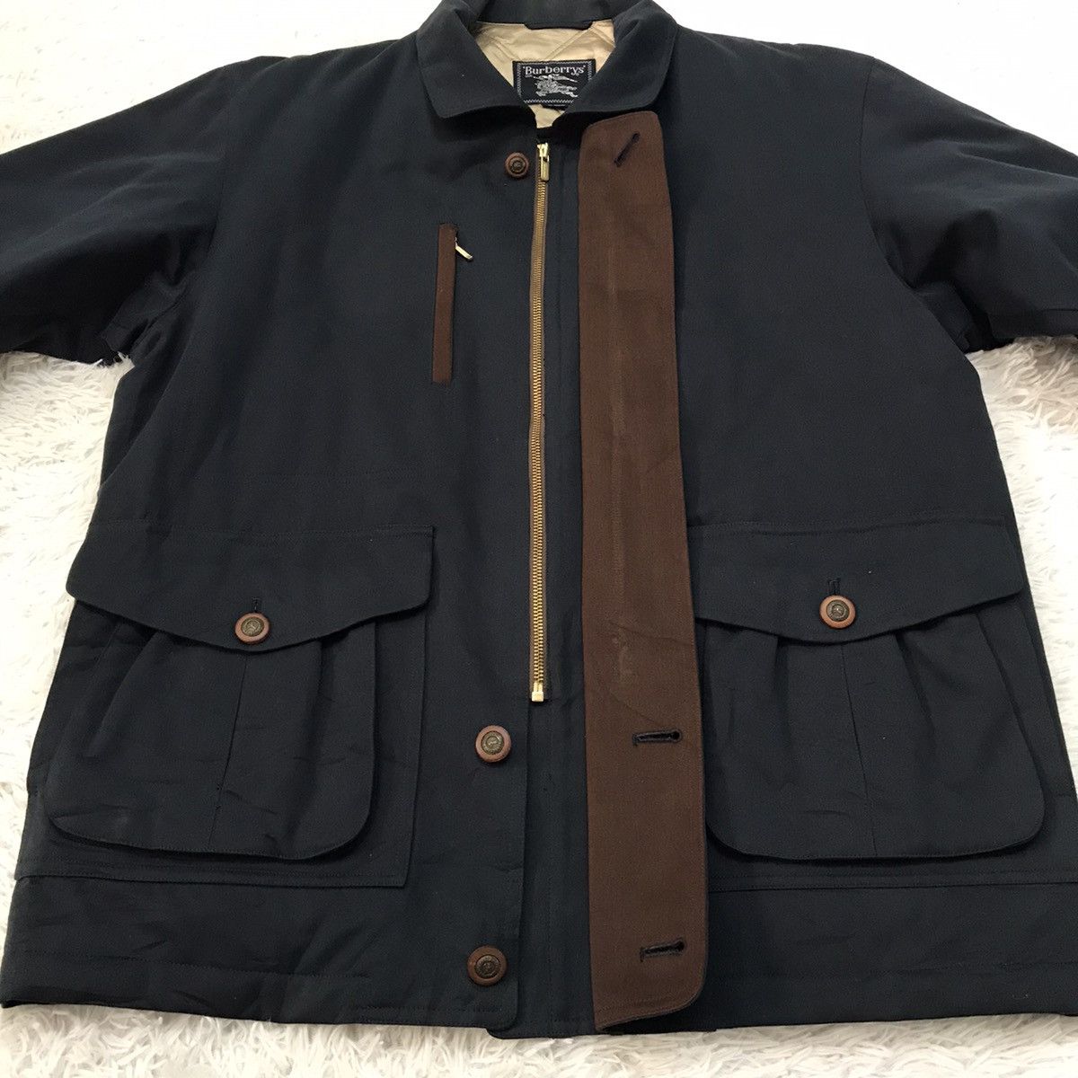 Burberry Vtg Classic Burberrys Cargo Pockets Style Jacket Size US M / EU 48-50 / 2 - 13 Thumbnail
