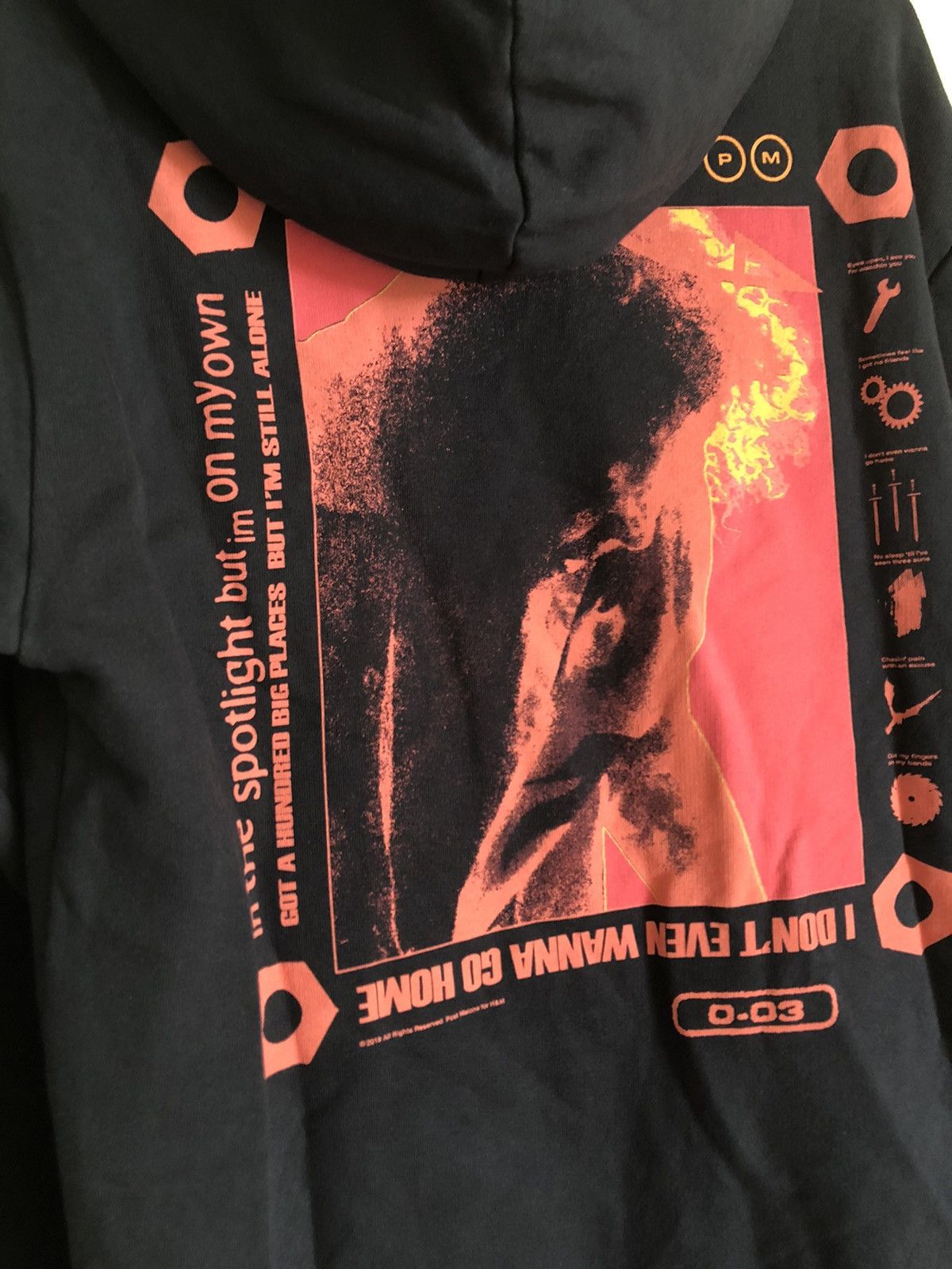 H&M Post Malone X H&M Posty Co. Tour Hoodie Size US S / EU 44-46 / 1 - 2 Thumbnail
