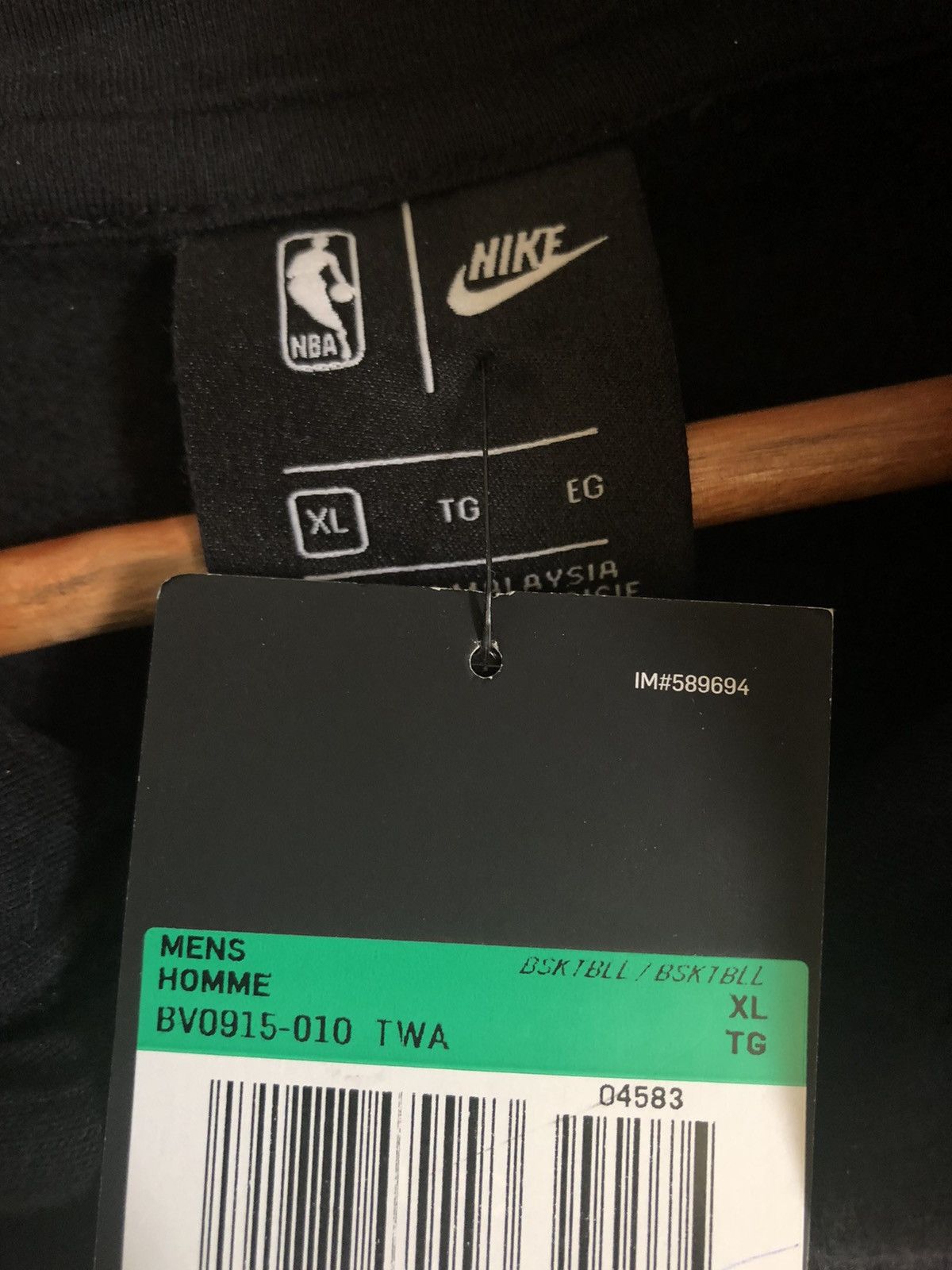 NBA × Nike Nike X Chicago Bulls NBA basket hoodie Size US XL / EU 56 / 4 - 3 Thumbnail
