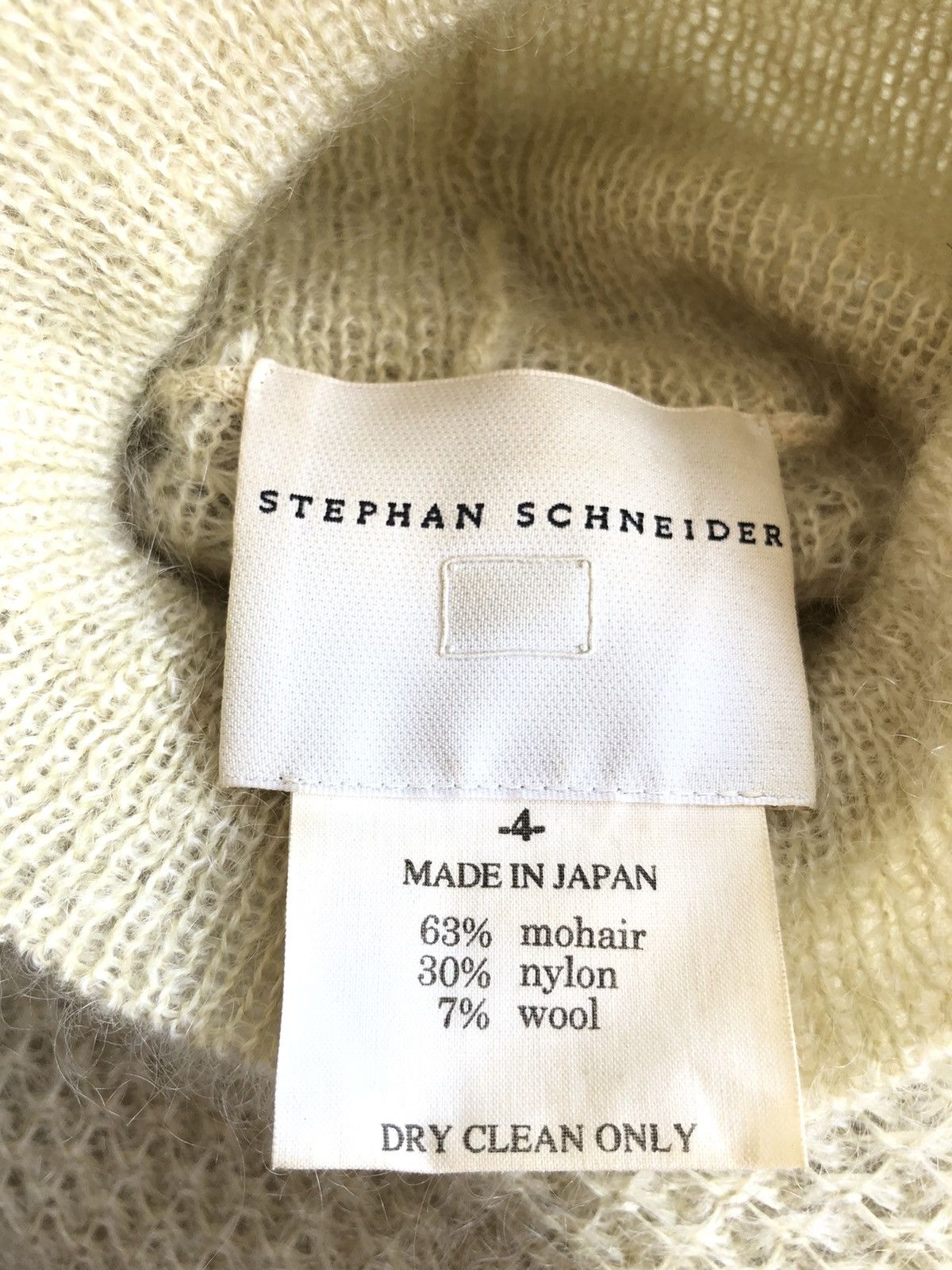 Stephan Schneider GRAIL🔥Stephan Schneider Mohair Mock Neck Sweater Size US L / EU 52-54 / 3 - 5 Thumbnail