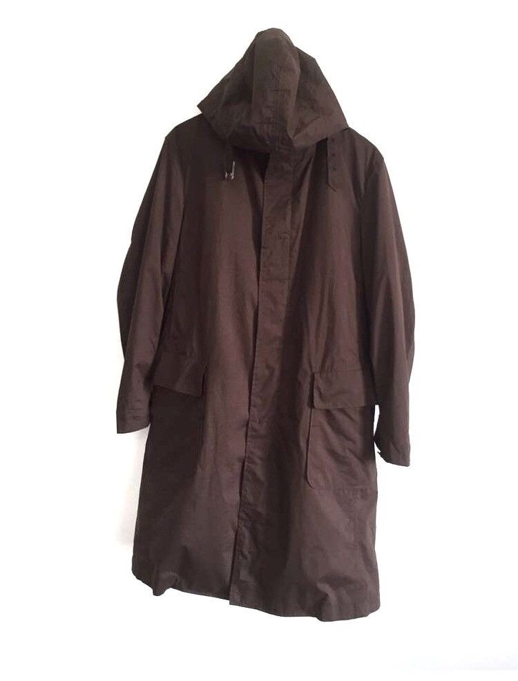 Yohji Yamamoto GRAIL🔥Yohji Yamamoto Men Lite O/S Hoodie Overcoat Size US L / EU 52-54 / 3 - 1 Thumbnail