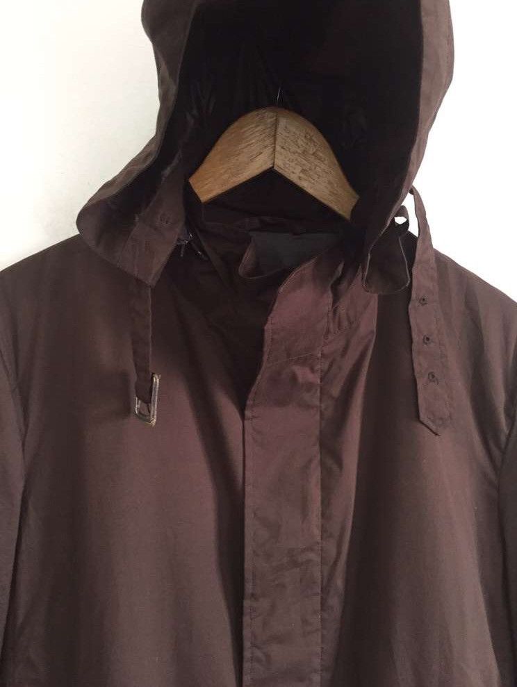 Yohji Yamamoto GRAIL🔥Yohji Yamamoto Men Lite O/S Hoodie Overcoat Size US L / EU 52-54 / 3 - 4 Thumbnail
