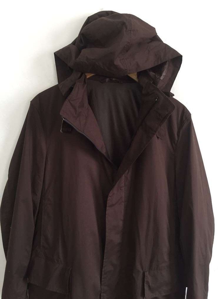 Yohji Yamamoto GRAIL🔥Yohji Yamamoto Men Lite O/S Hoodie Overcoat Size US L / EU 52-54 / 3 - 3 Thumbnail