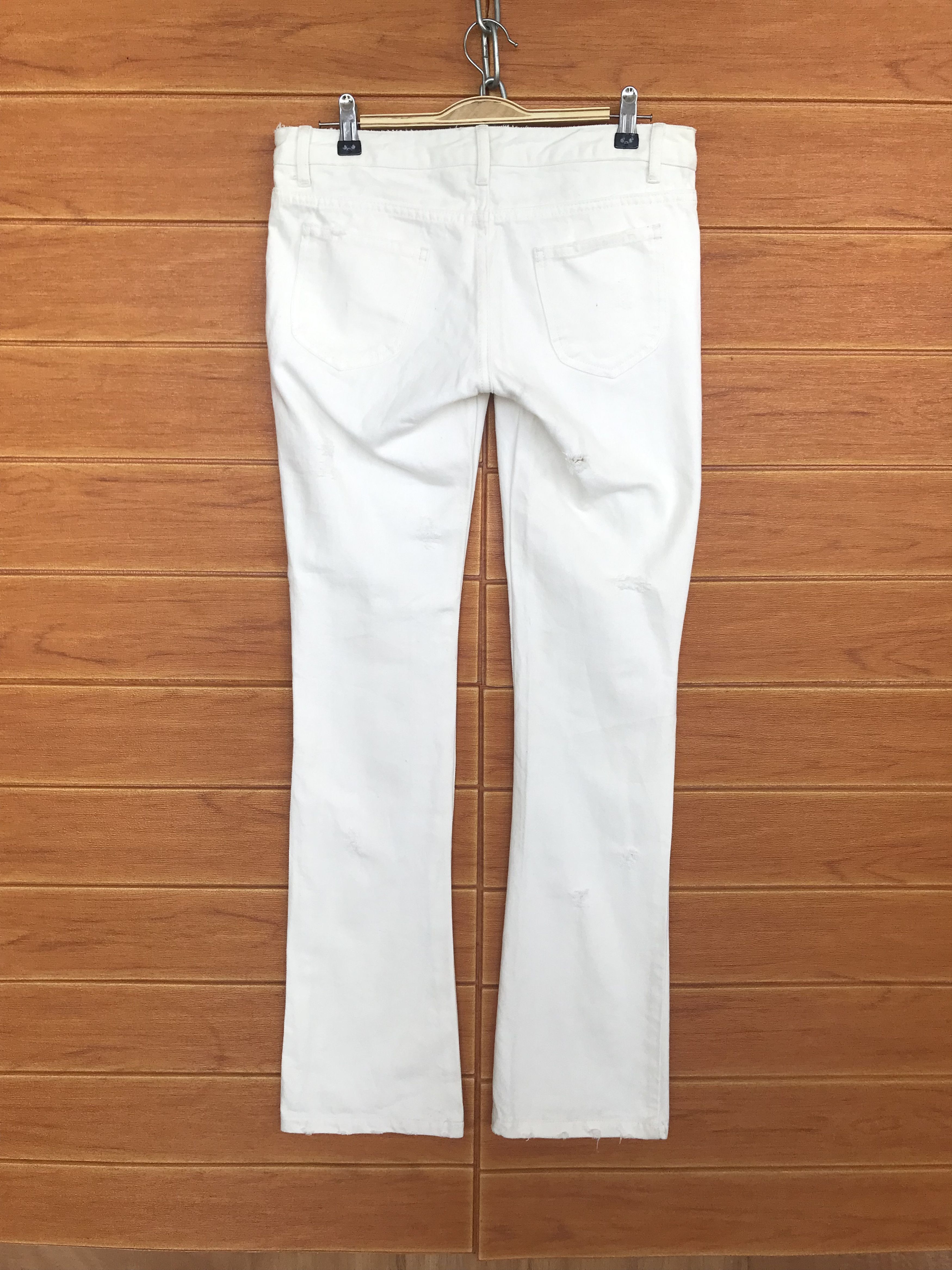 Le Grande Bleu (L.G.B.) Flare Jeans Distress Interplanet Boot Cut Pants Streetwear Size US 27 - 12 Thumbnail