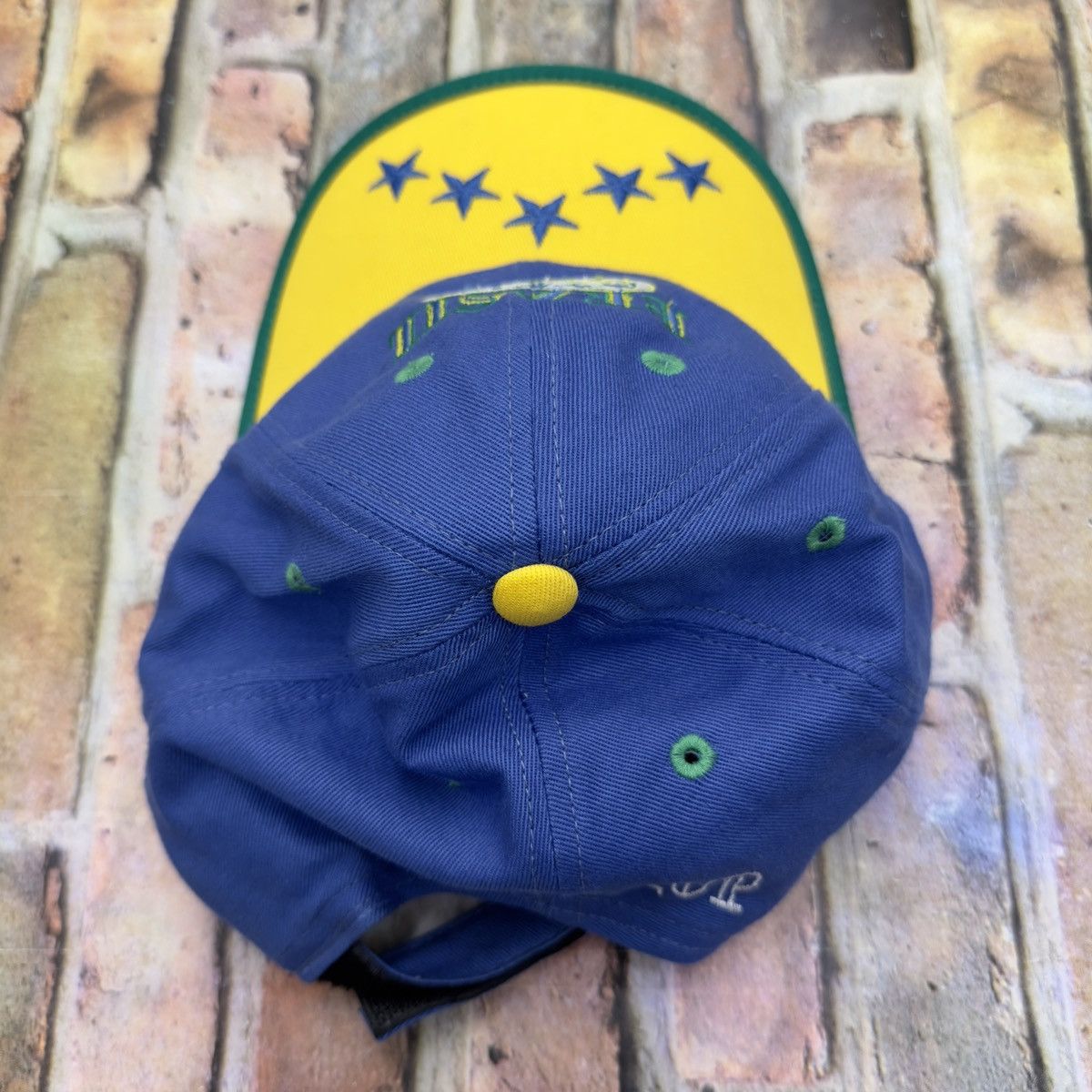 Vintage Vintage Brasil hat Size ONE SIZE - 3 Thumbnail